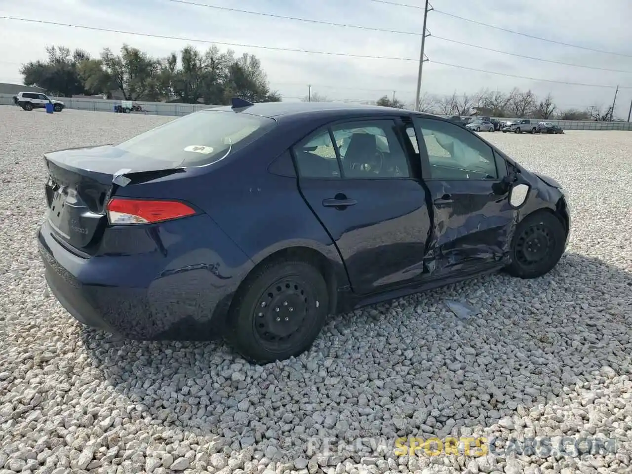 3 Photograph of a damaged car JTDBCMFE4PJ009668 TOYOTA COROLLA 2023