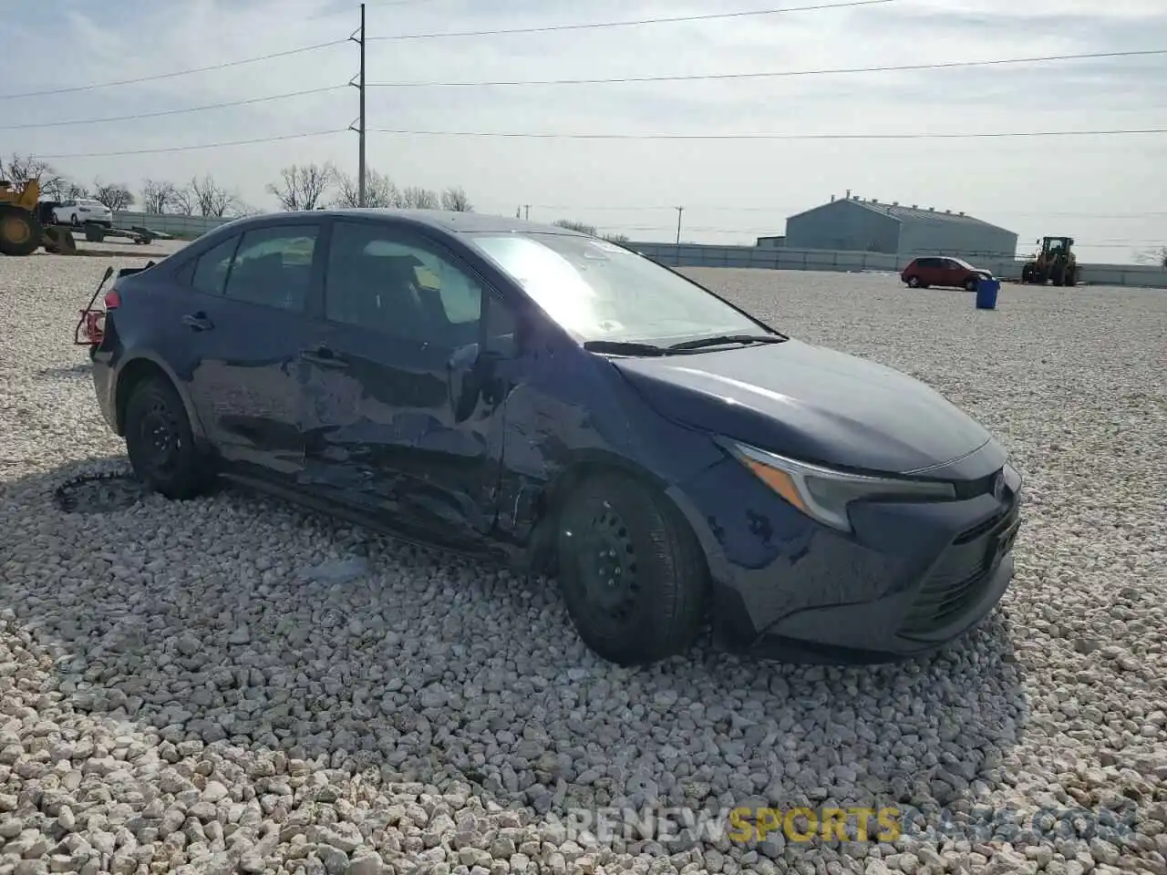 4 Photograph of a damaged car JTDBCMFE4PJ009668 TOYOTA COROLLA 2023