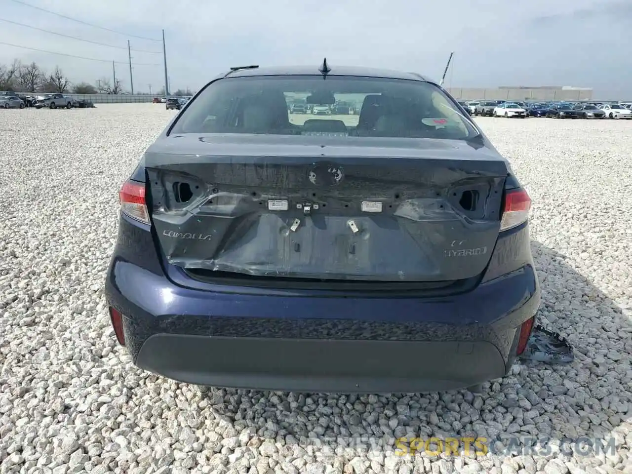 6 Photograph of a damaged car JTDBCMFE4PJ009668 TOYOTA COROLLA 2023