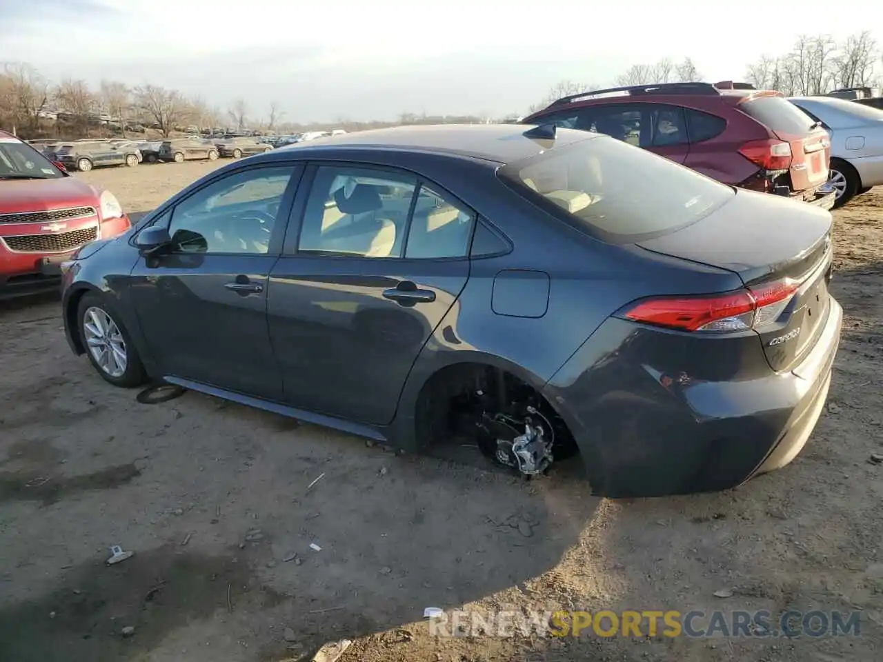 2 Photograph of a damaged car JTDBCMFE5P3021297 TOYOTA COROLLA 2023