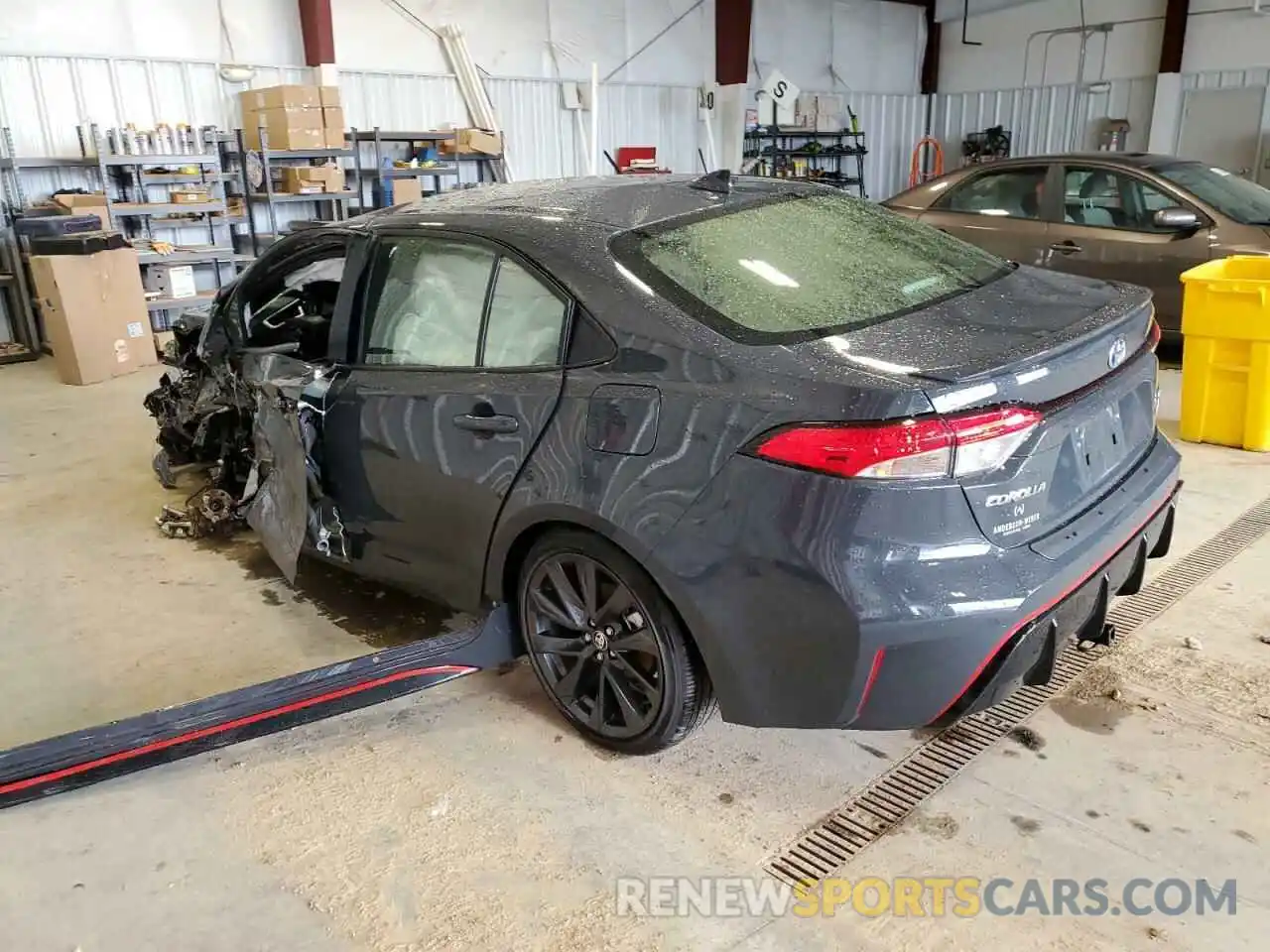 2 Photograph of a damaged car JTDBCMFE6P3012303 TOYOTA COROLLA 2023