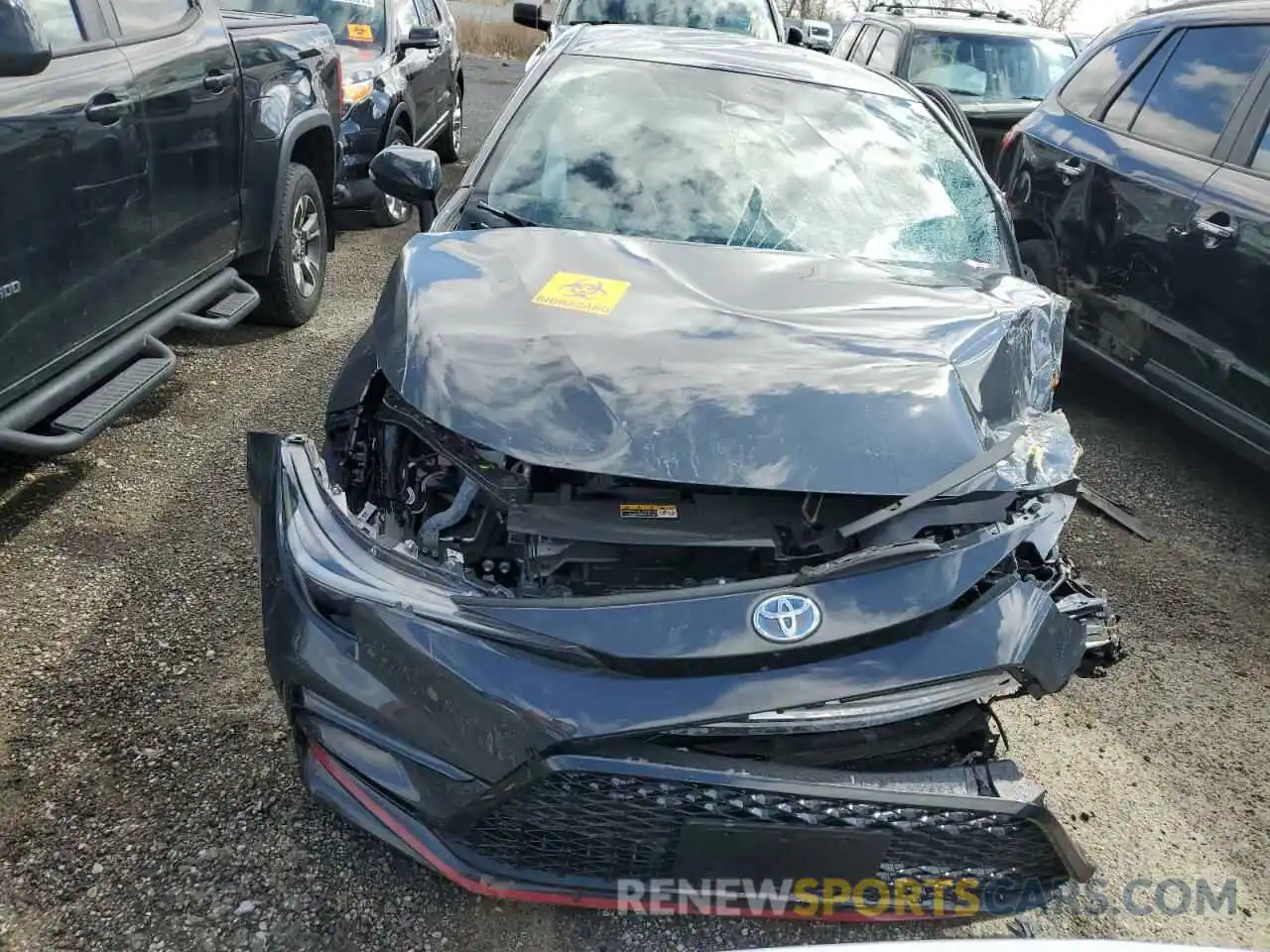 5 Photograph of a damaged car JTDBCMFE6P3012303 TOYOTA COROLLA 2023