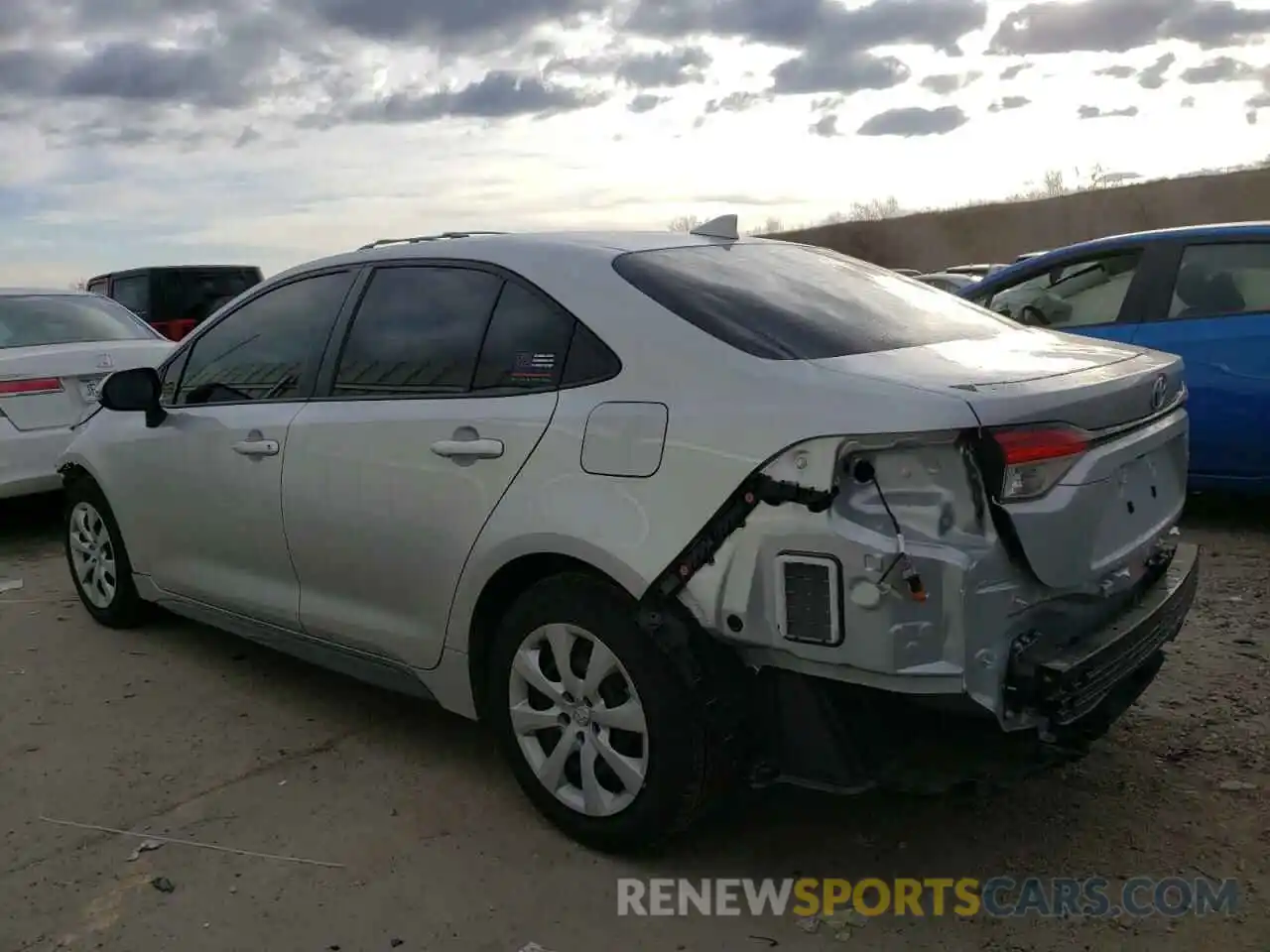 2 Photograph of a damaged car JTDBCMFE7P3009474 TOYOTA COROLLA 2023