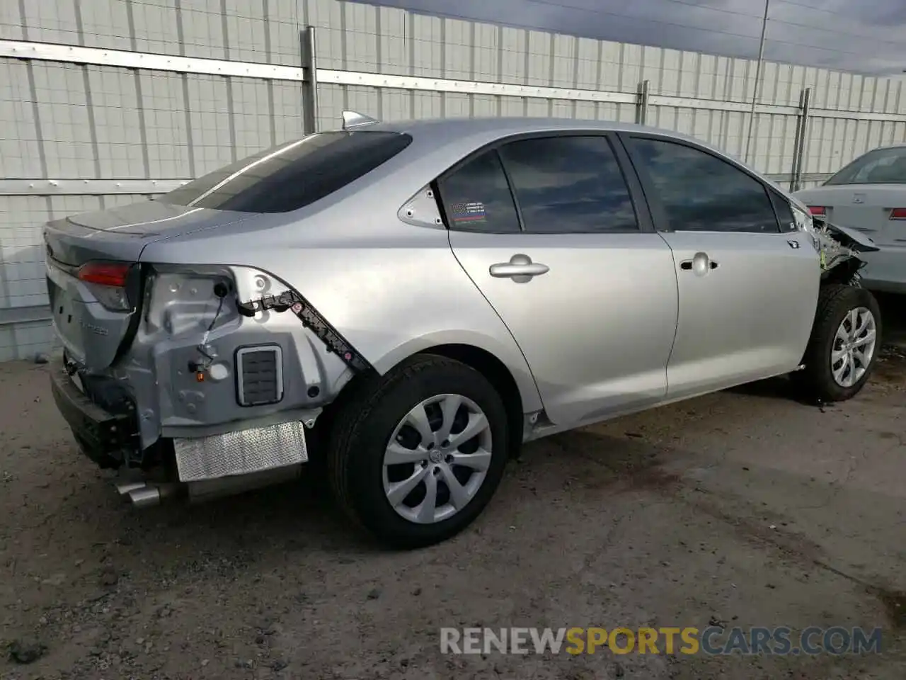 3 Photograph of a damaged car JTDBCMFE7P3009474 TOYOTA COROLLA 2023