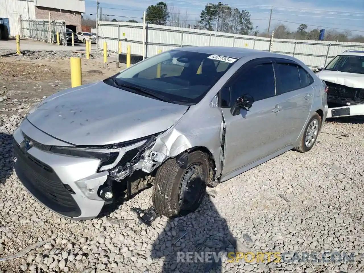 1 Photograph of a damaged car JTDBCMFE7PJ006621 TOYOTA COROLLA 2023