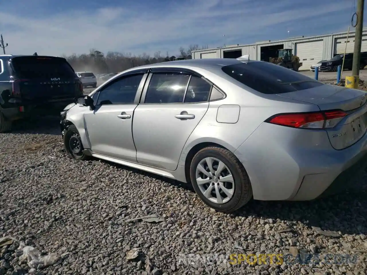 2 Photograph of a damaged car JTDBCMFE7PJ006621 TOYOTA COROLLA 2023