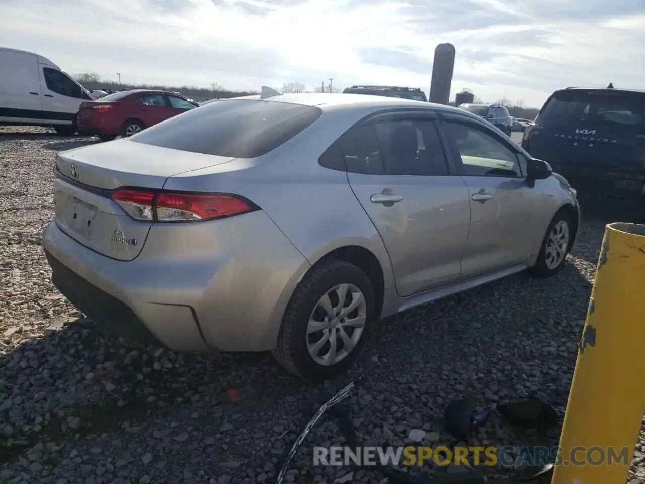 3 Photograph of a damaged car JTDBCMFE7PJ006621 TOYOTA COROLLA 2023