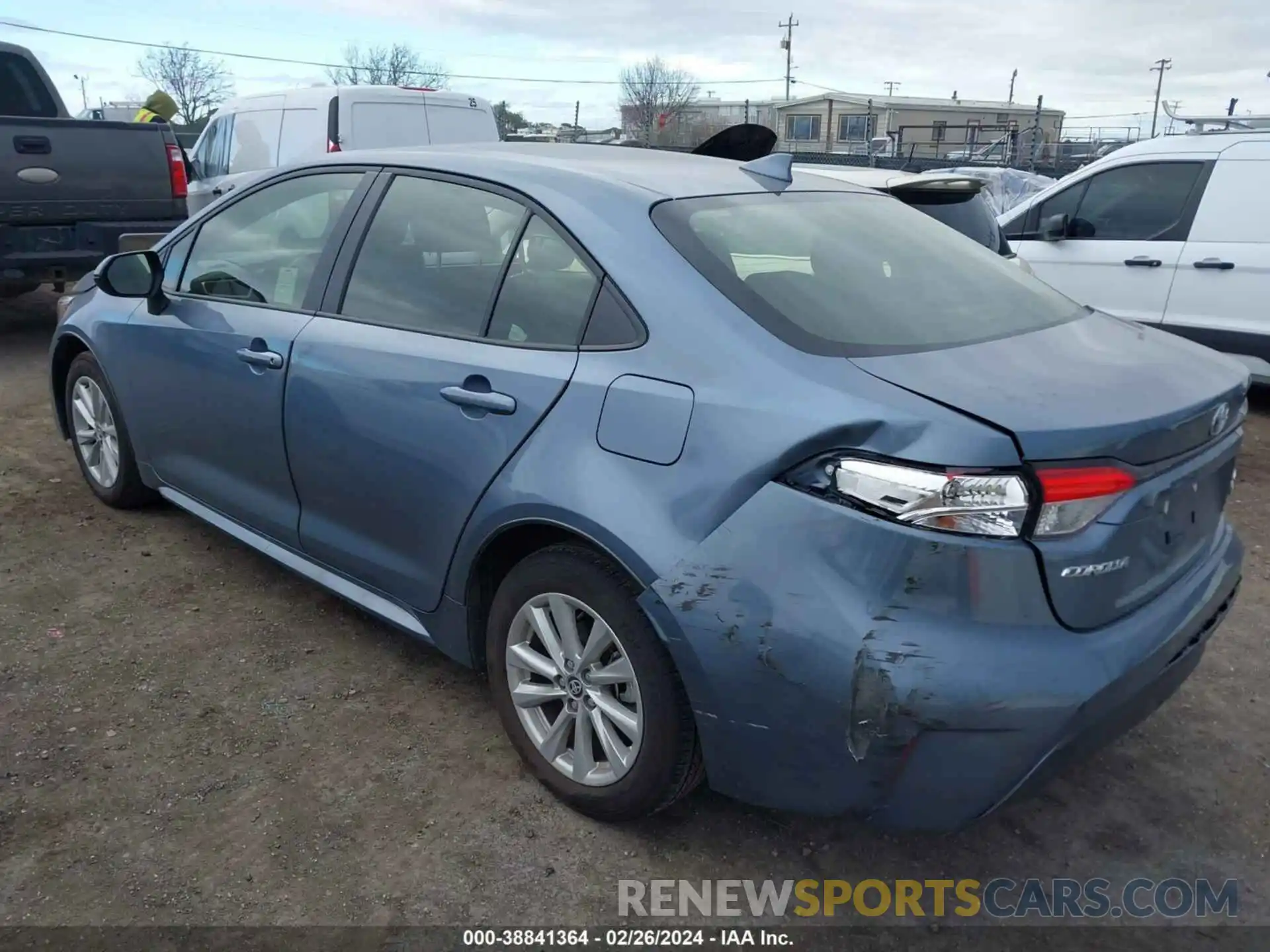 3 Photograph of a damaged car JTDBCMFE8P3015607 TOYOTA COROLLA 2023