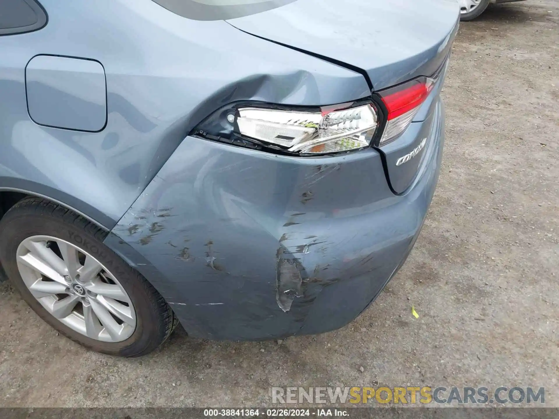 6 Photograph of a damaged car JTDBCMFE8P3015607 TOYOTA COROLLA 2023