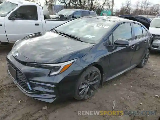 1 Photograph of a damaged car JTDBCMFE8P3016644 TOYOTA COROLLA 2023