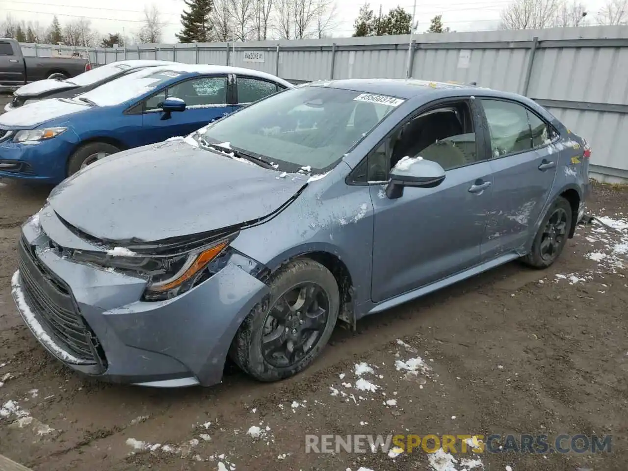 1 Photograph of a damaged car JTDBCMFE8PJ014193 TOYOTA COROLLA 2023