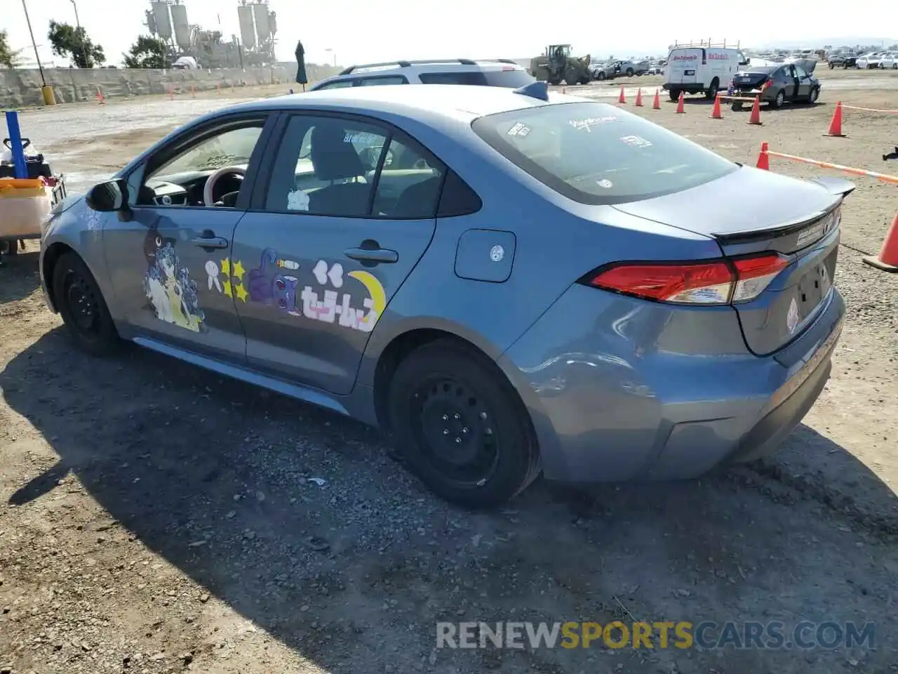 2 Photograph of a damaged car JTDBCMFE9PJ005504 TOYOTA COROLLA 2023