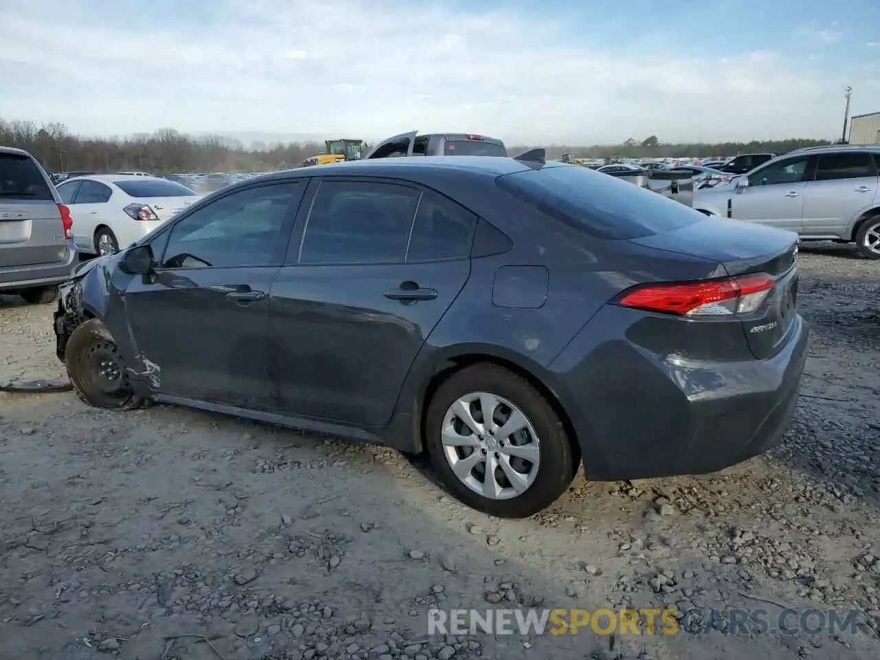 2 Photograph of a damaged car JTDBCMFEXP3025104 TOYOTA COROLLA 2023