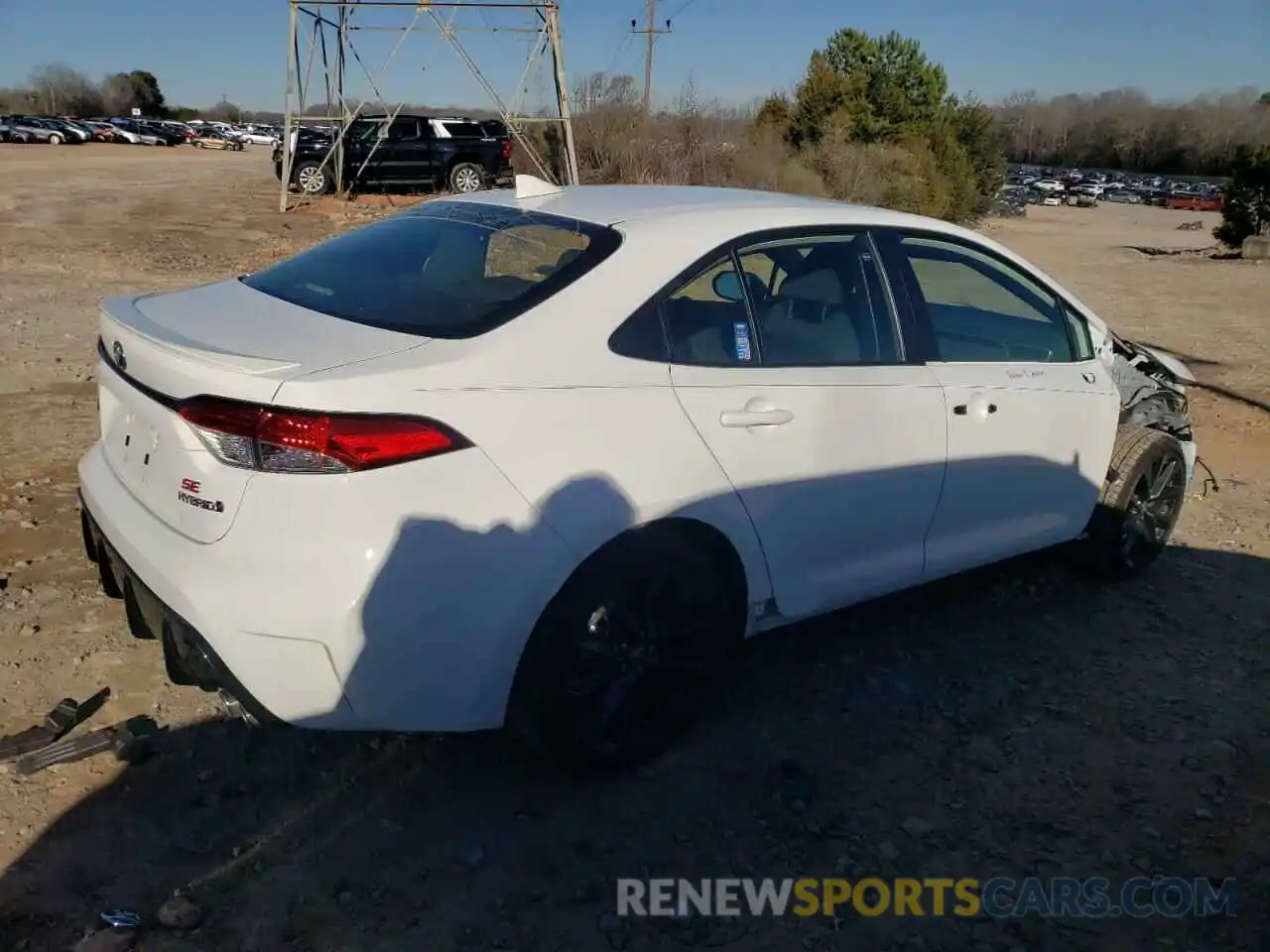 3 Photograph of a damaged car JTDBCMFEXP3026267 TOYOTA COROLLA 2023