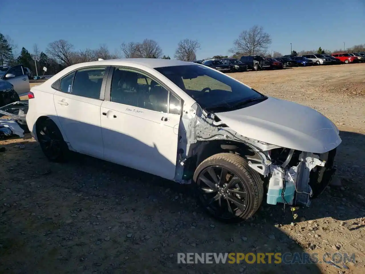 4 Photograph of a damaged car JTDBCMFEXP3026267 TOYOTA COROLLA 2023