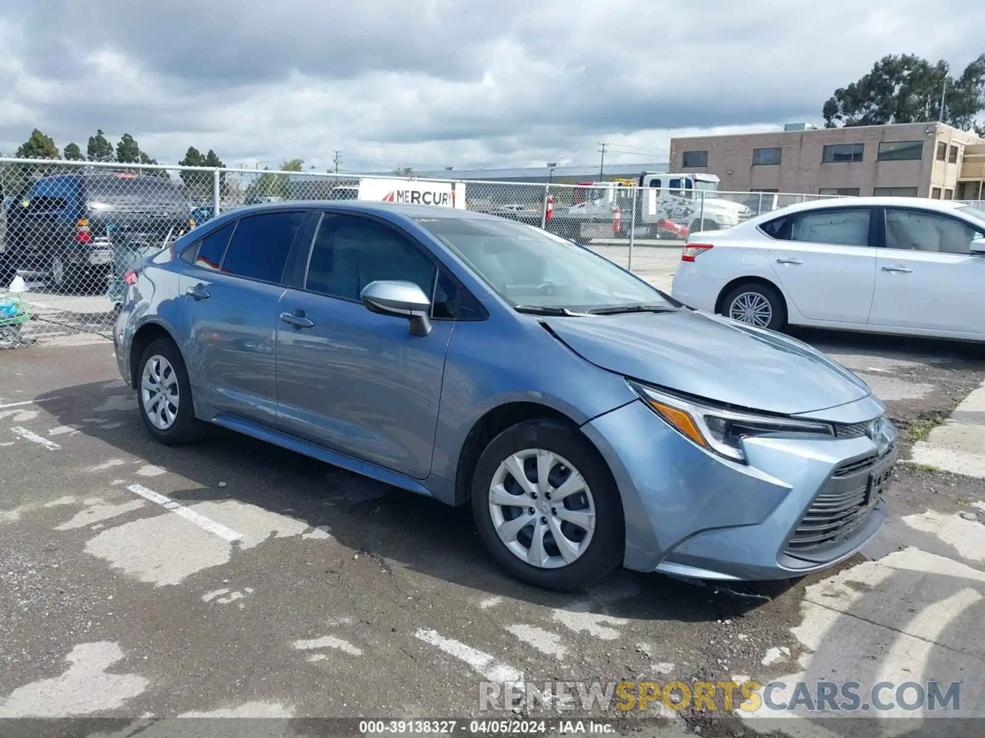 1 Photograph of a damaged car JTDBCMFEXPJ013871 TOYOTA COROLLA 2023