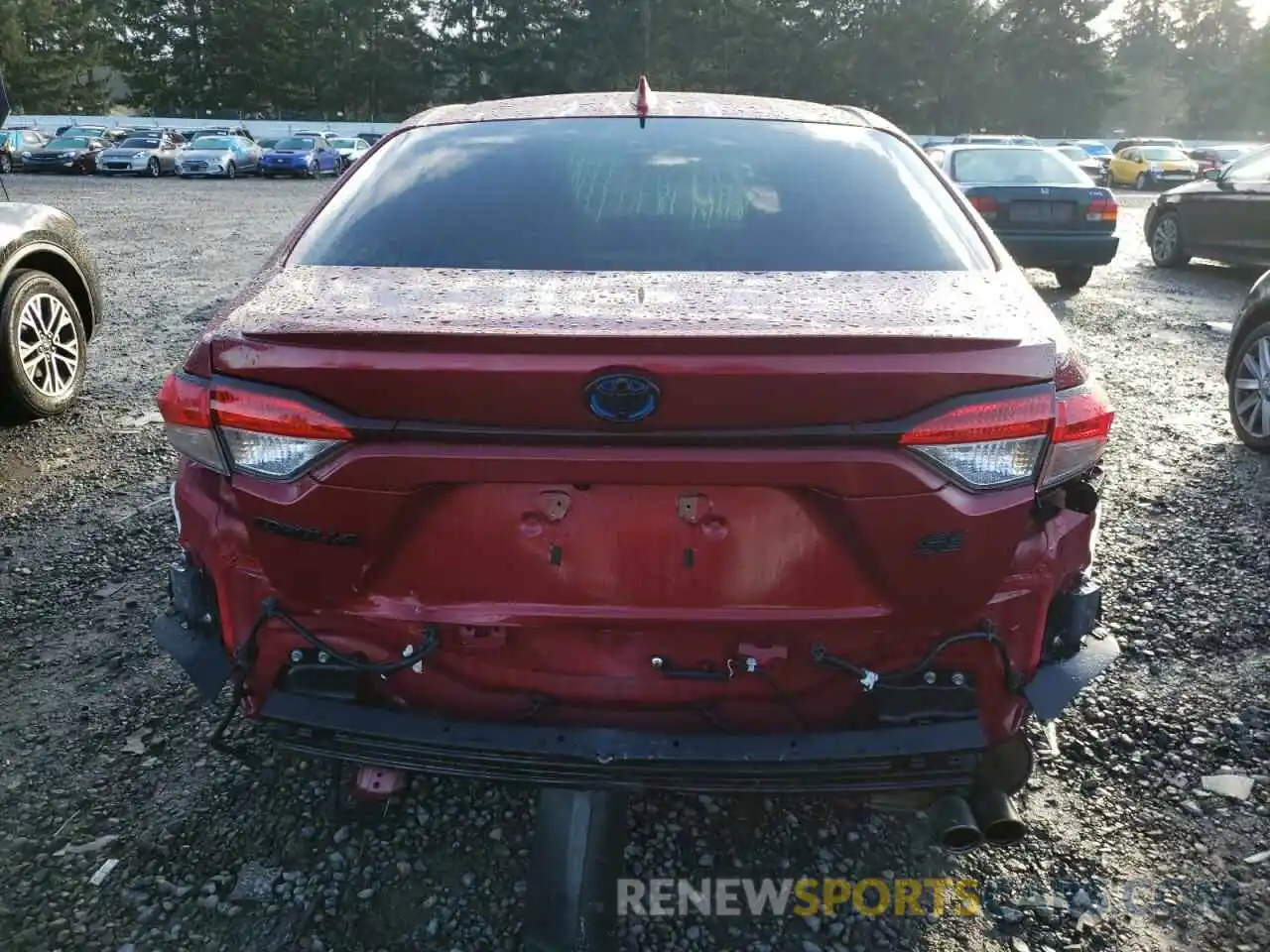 6 Photograph of a damaged car JTDBDMHE1PJ000243 TOYOTA COROLLA 2023