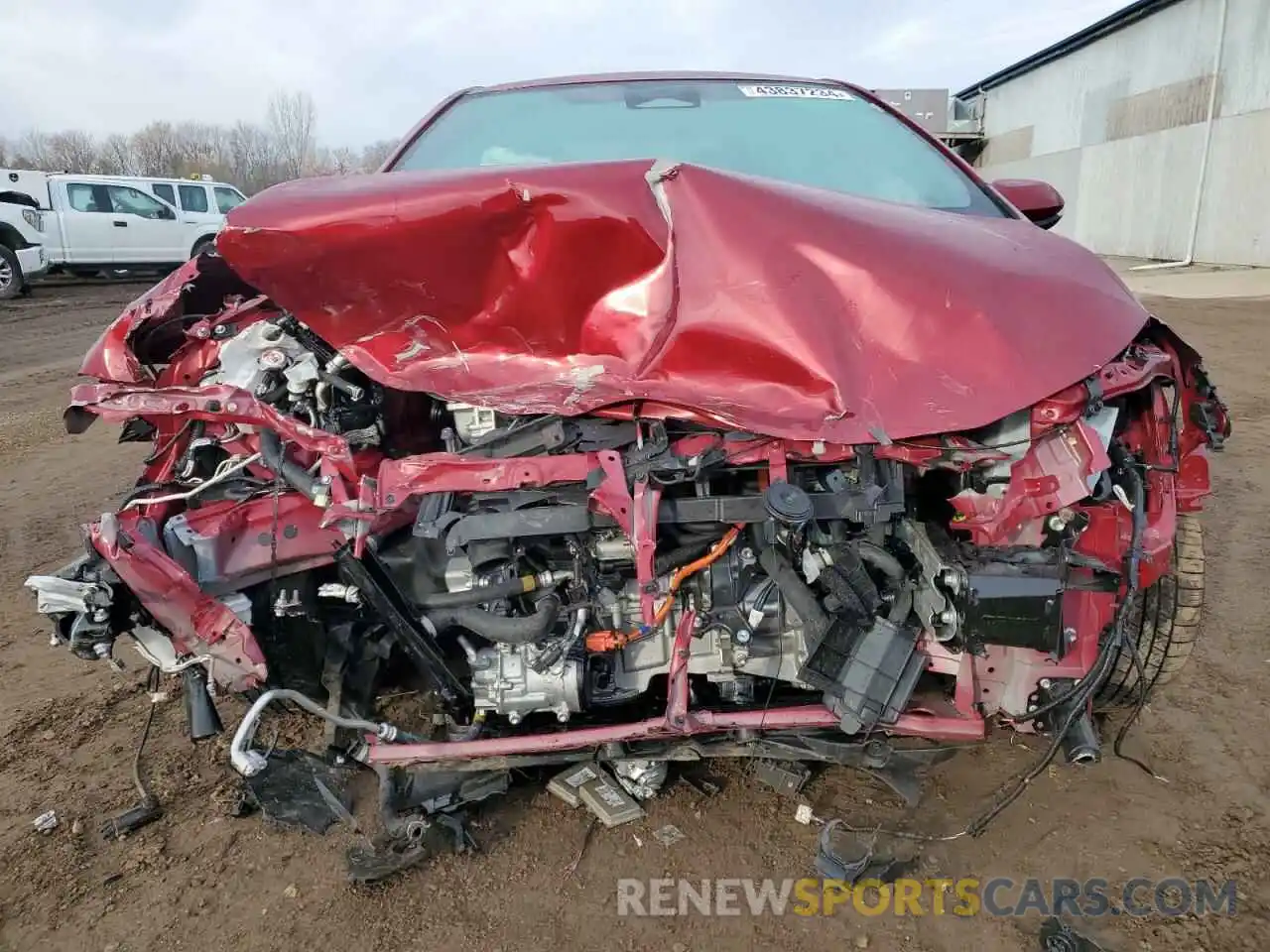 5 Photograph of a damaged car JTDBDMHE2PJ000915 TOYOTA COROLLA 2023