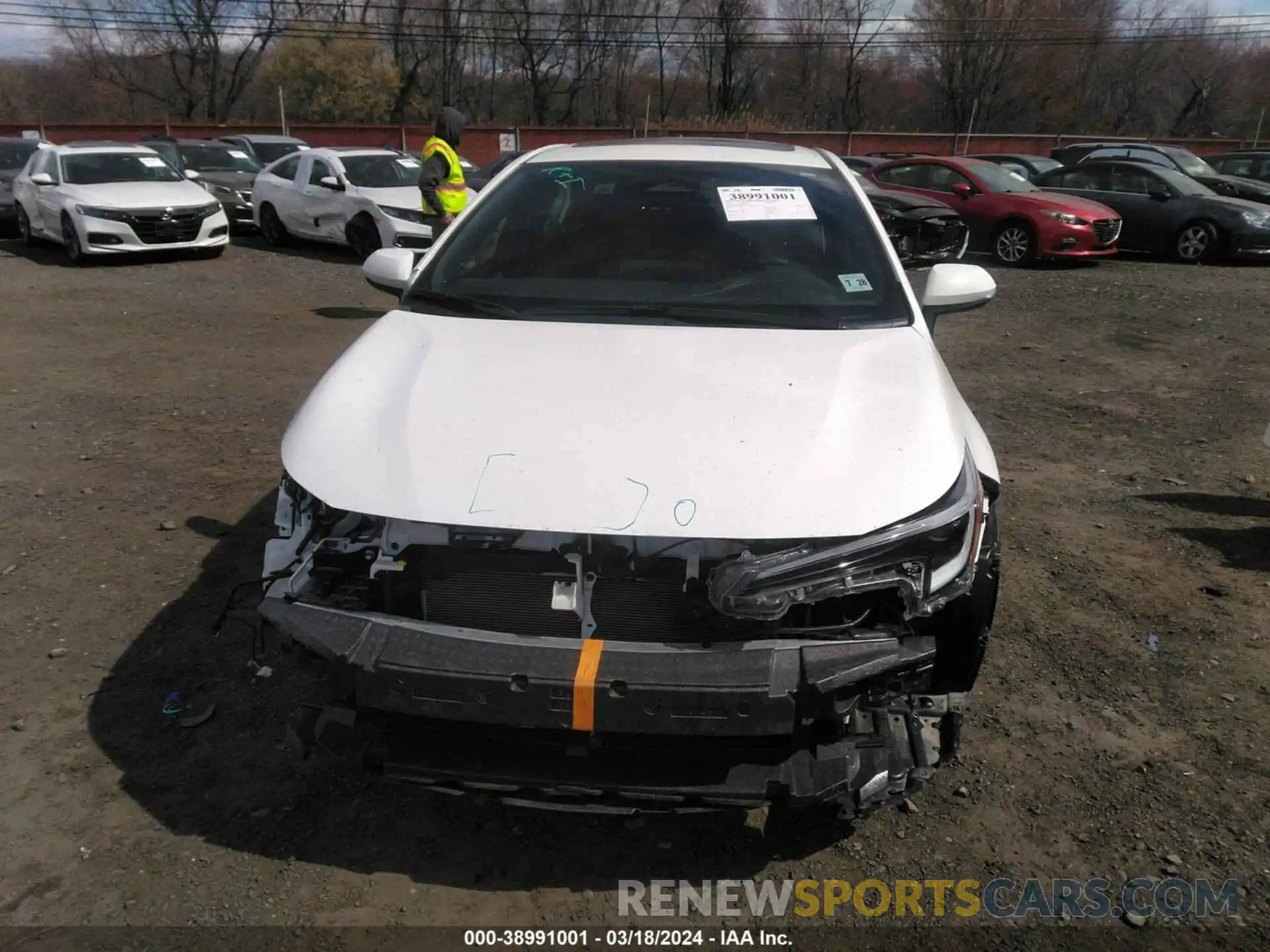 12 Photograph of a damaged car JTDBDMHE2PJ001689 TOYOTA COROLLA 2023