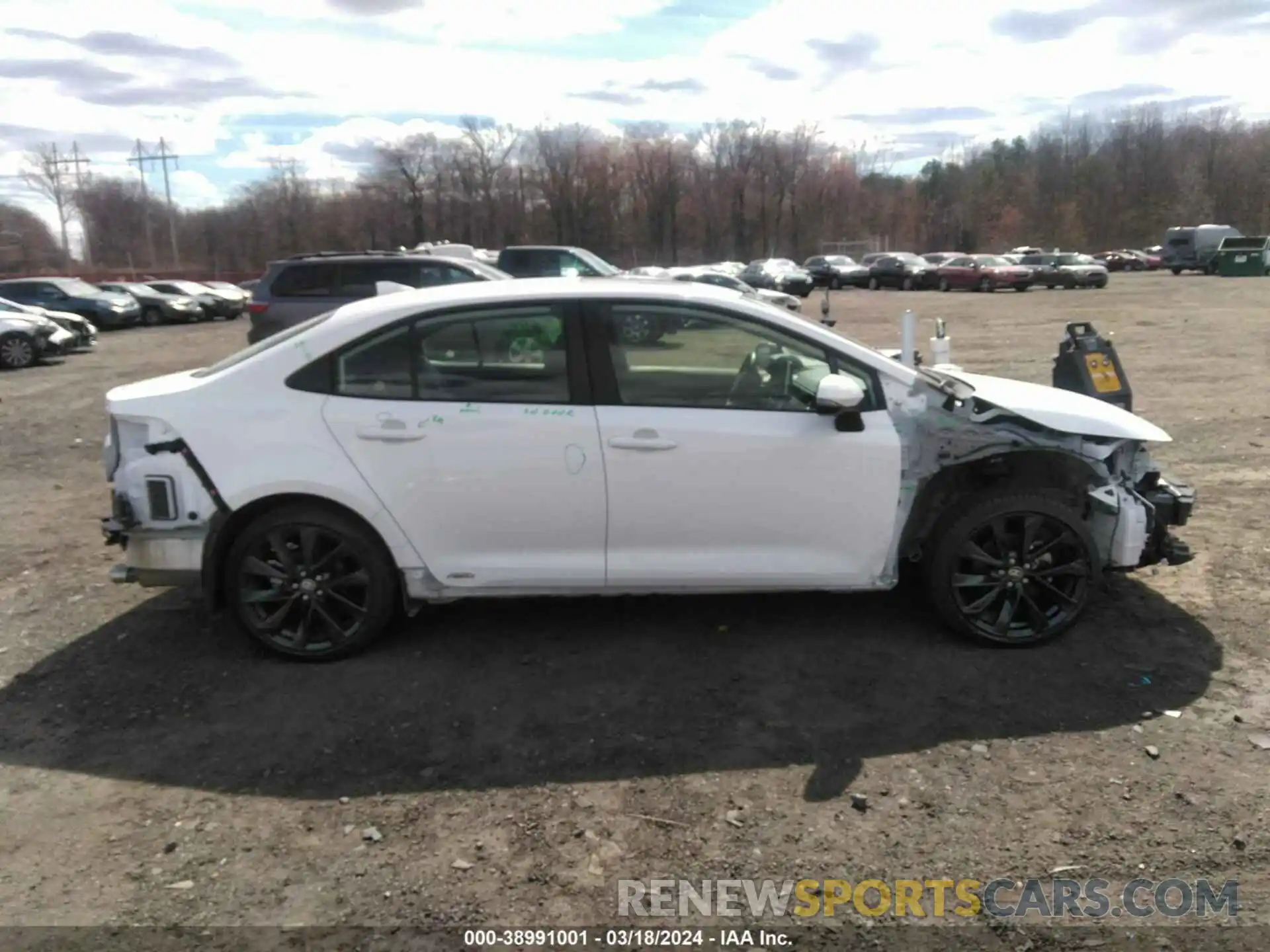 13 Photograph of a damaged car JTDBDMHE2PJ001689 TOYOTA COROLLA 2023