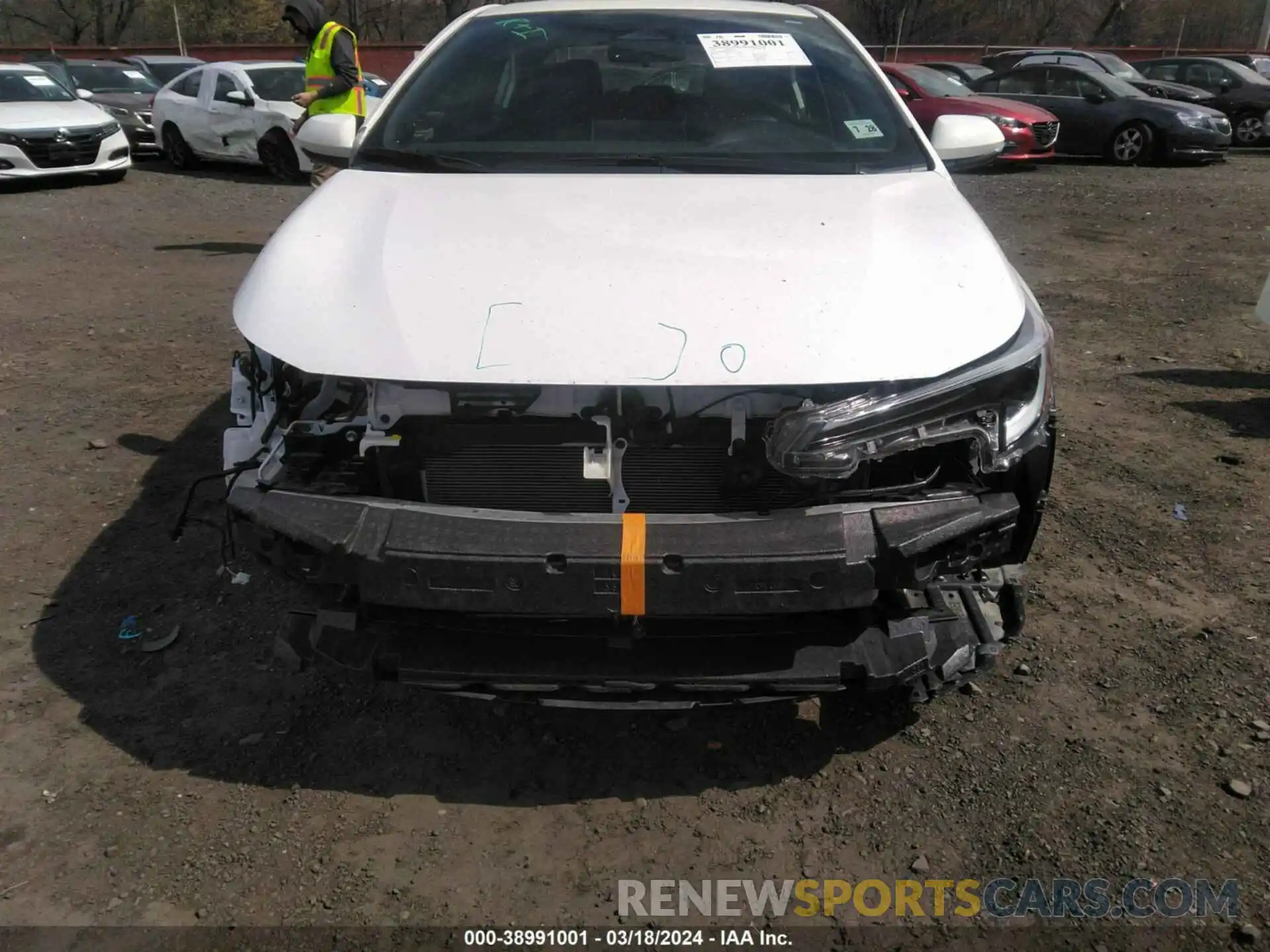 6 Photograph of a damaged car JTDBDMHE2PJ001689 TOYOTA COROLLA 2023