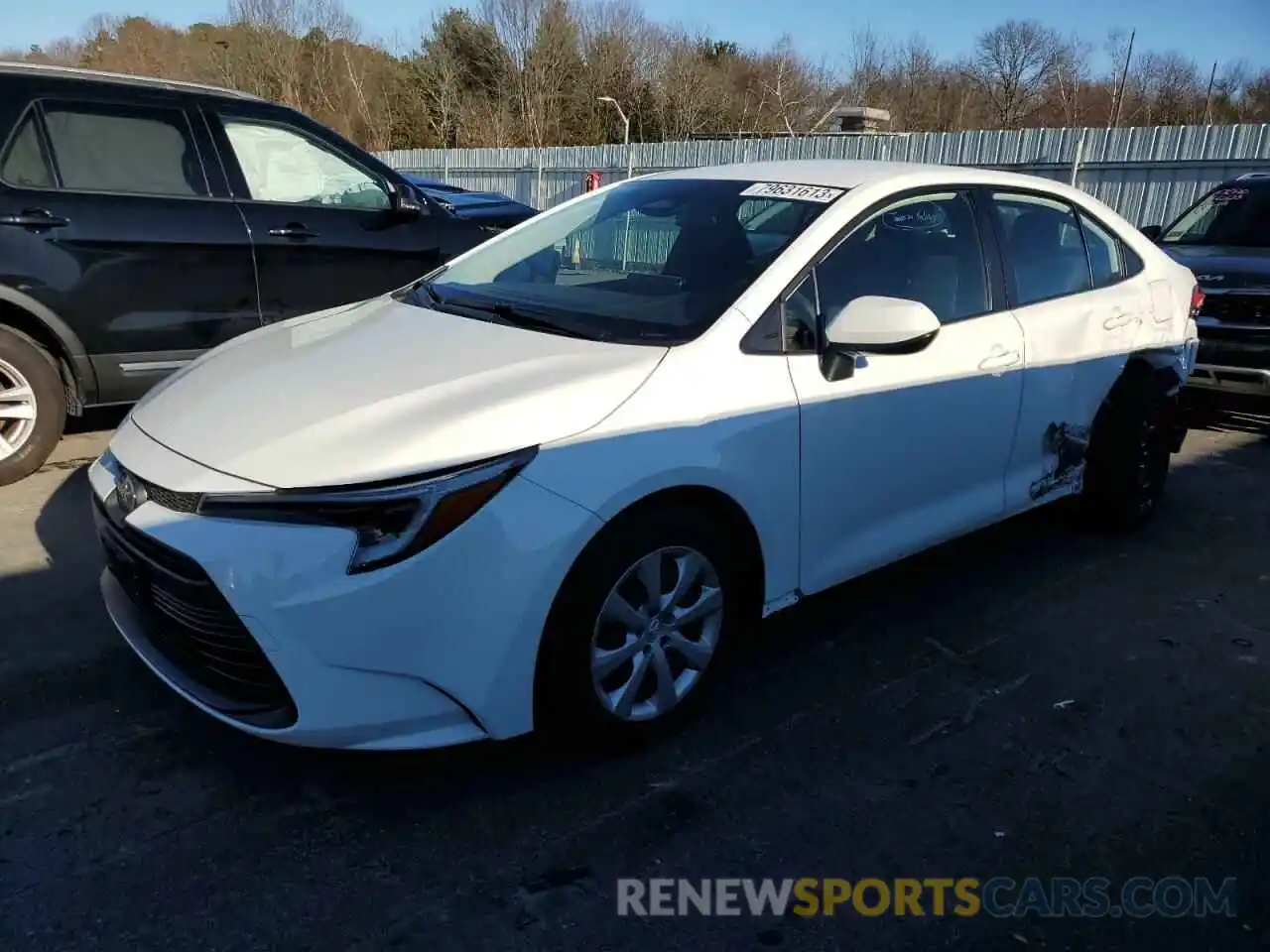 1 Photograph of a damaged car JTDBDMHE4P3006946 TOYOTA COROLLA 2023