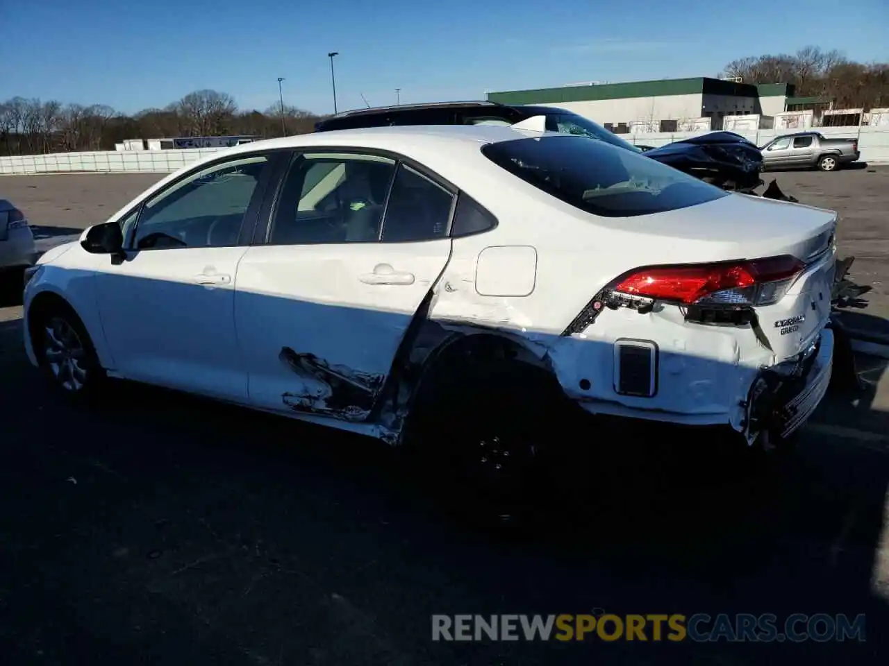 2 Photograph of a damaged car JTDBDMHE4P3006946 TOYOTA COROLLA 2023