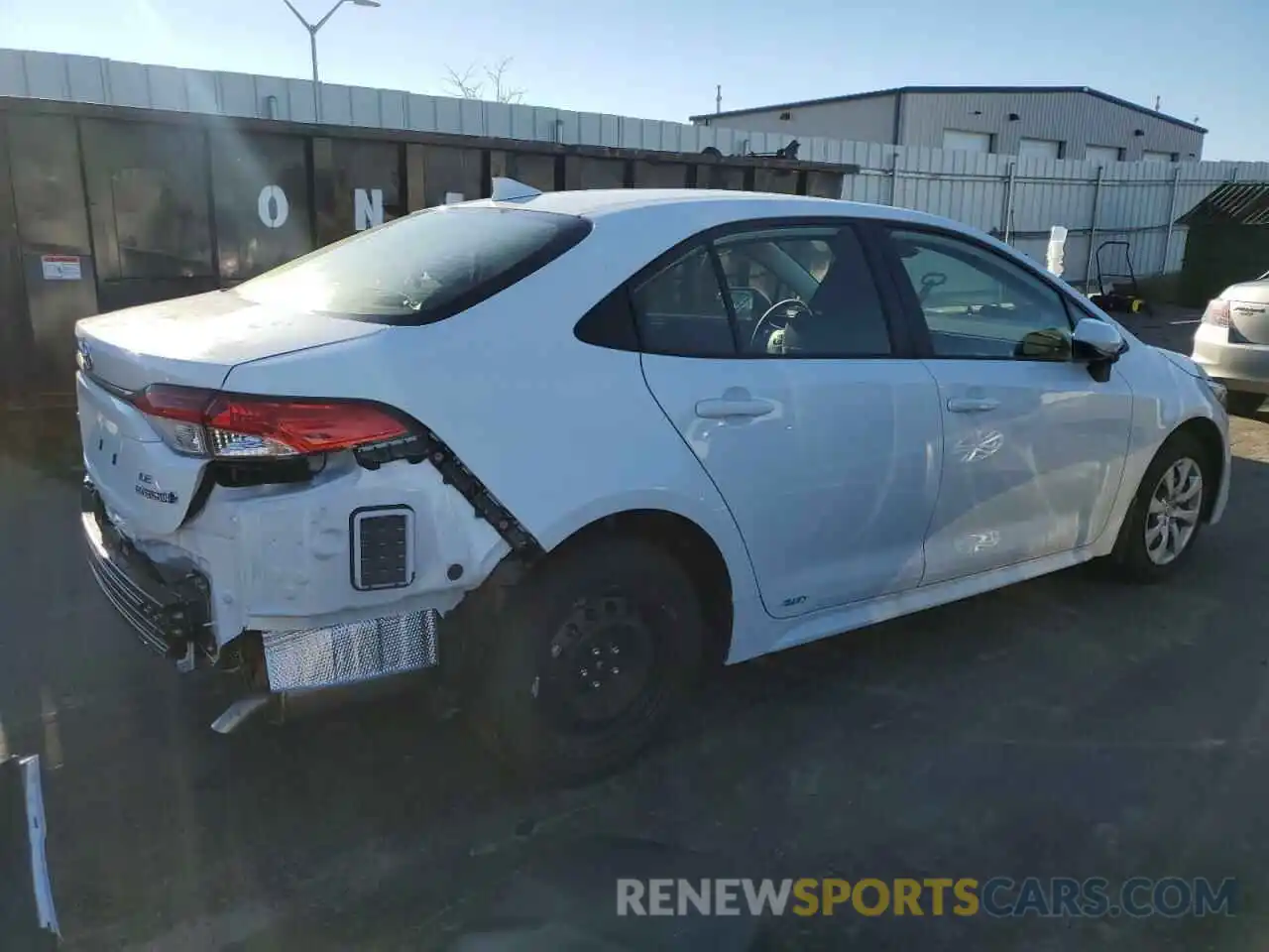 3 Photograph of a damaged car JTDBDMHE4P3006946 TOYOTA COROLLA 2023