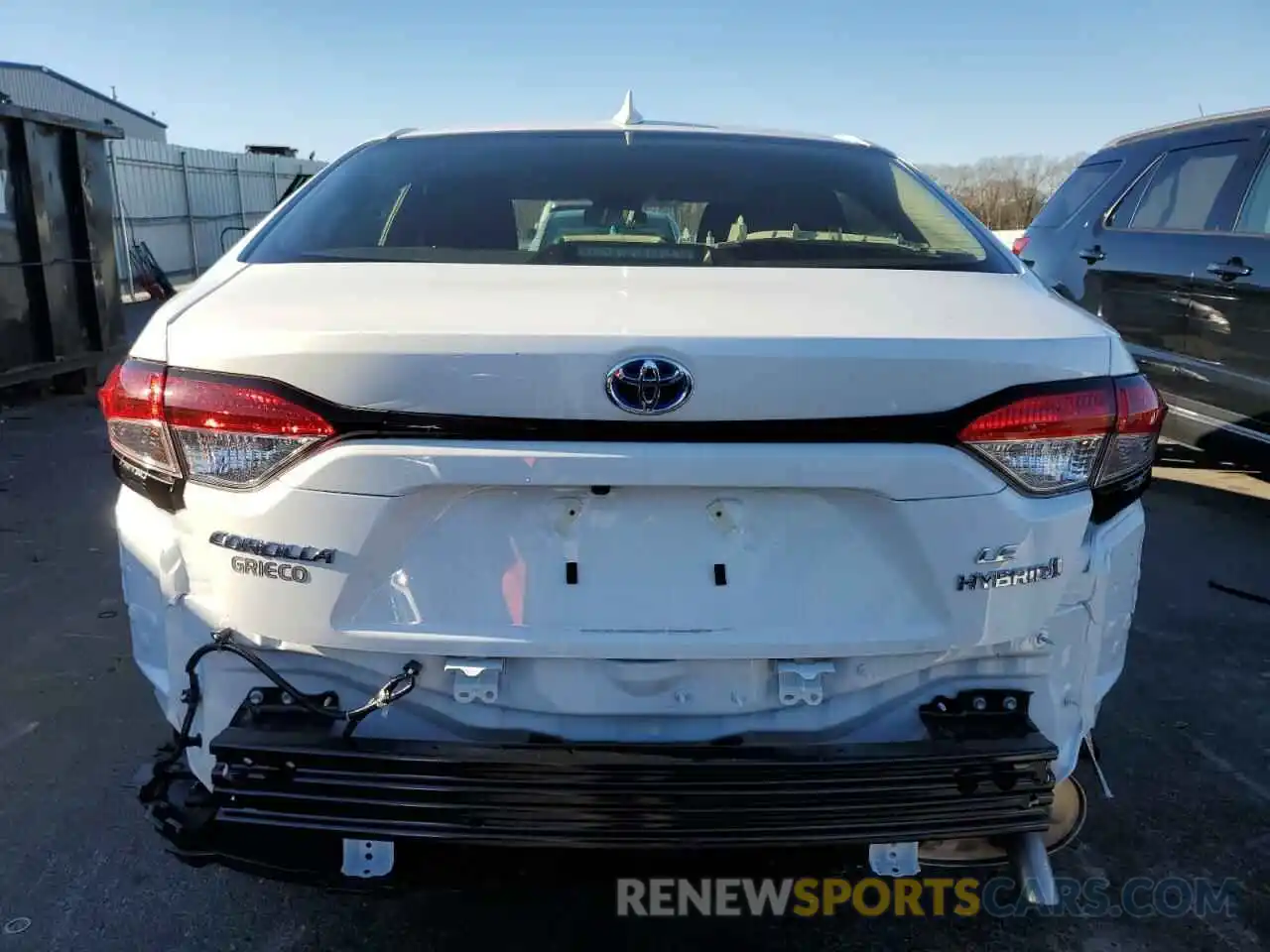 6 Photograph of a damaged car JTDBDMHE4P3006946 TOYOTA COROLLA 2023