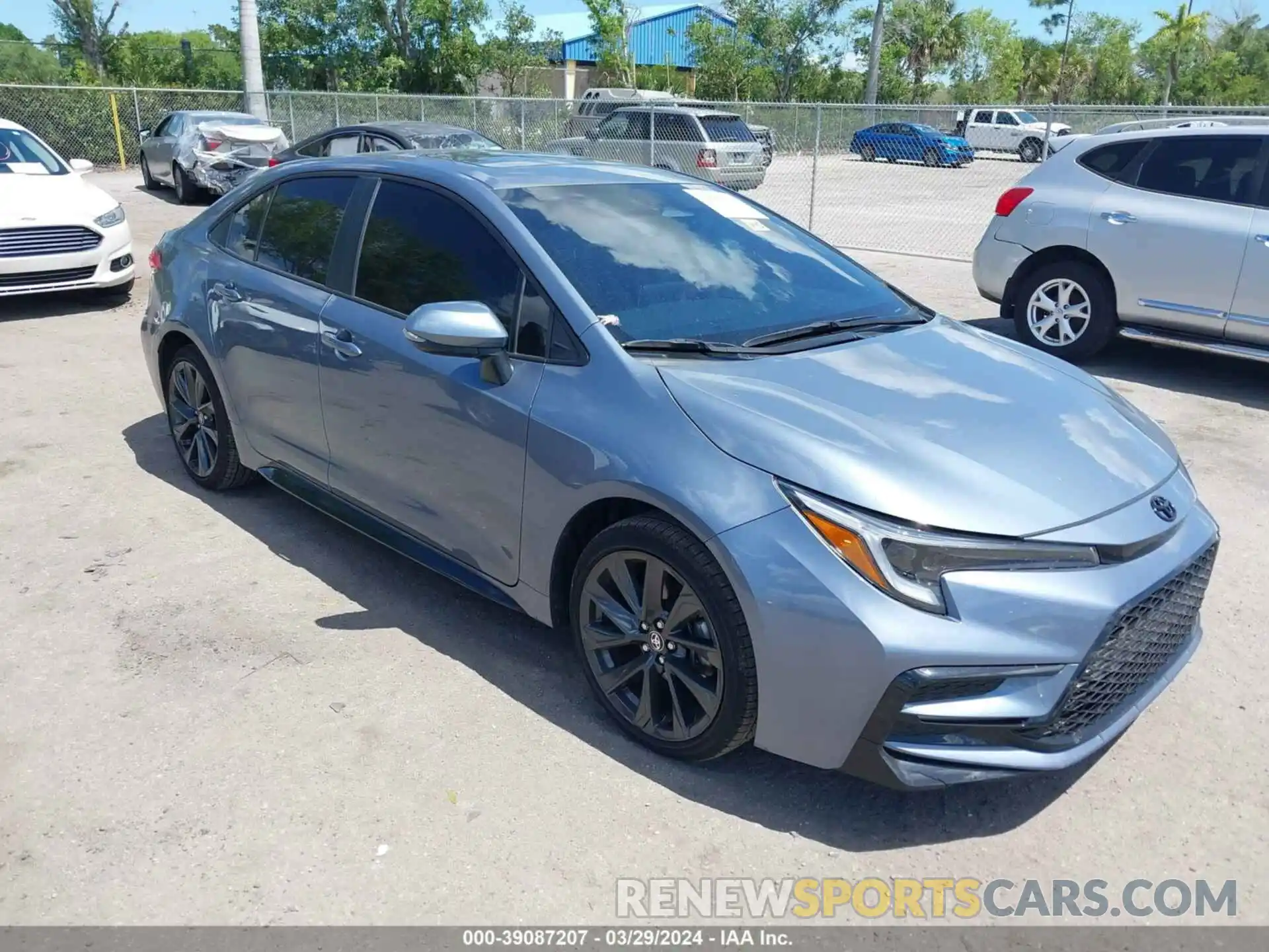 1 Photograph of a damaged car JTDP4MCE1P3517513 TOYOTA COROLLA 2023