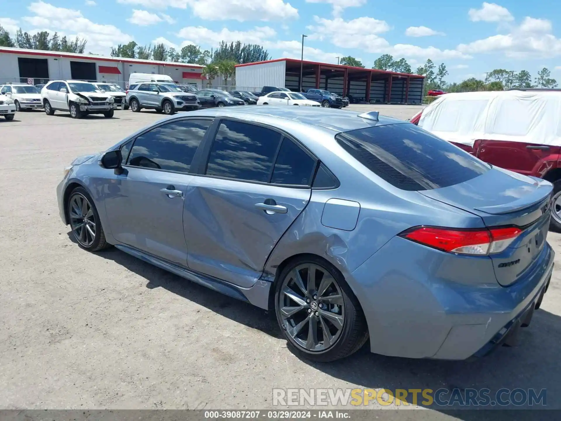 3 Photograph of a damaged car JTDP4MCE1P3517513 TOYOTA COROLLA 2023