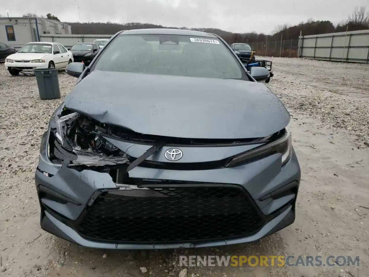 5 Photograph of a damaged car JTDS4MCE7PJ100869 TOYOTA COROLLA 2023