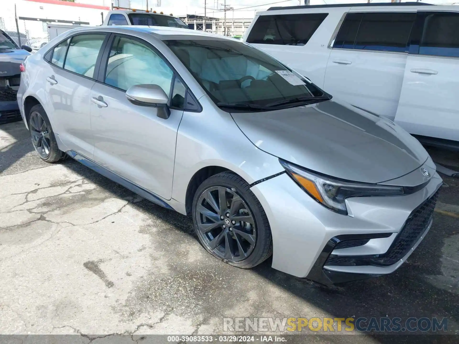 1 Photograph of a damaged car JTDS4MCEXP3518265 TOYOTA COROLLA 2023