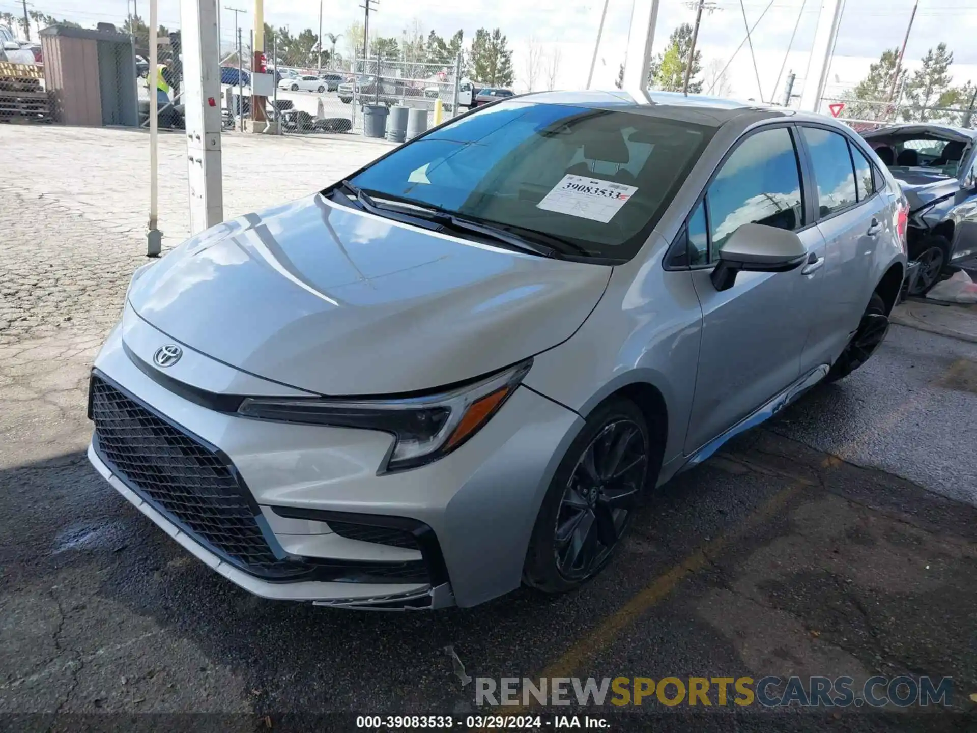 2 Photograph of a damaged car JTDS4MCEXP3518265 TOYOTA COROLLA 2023