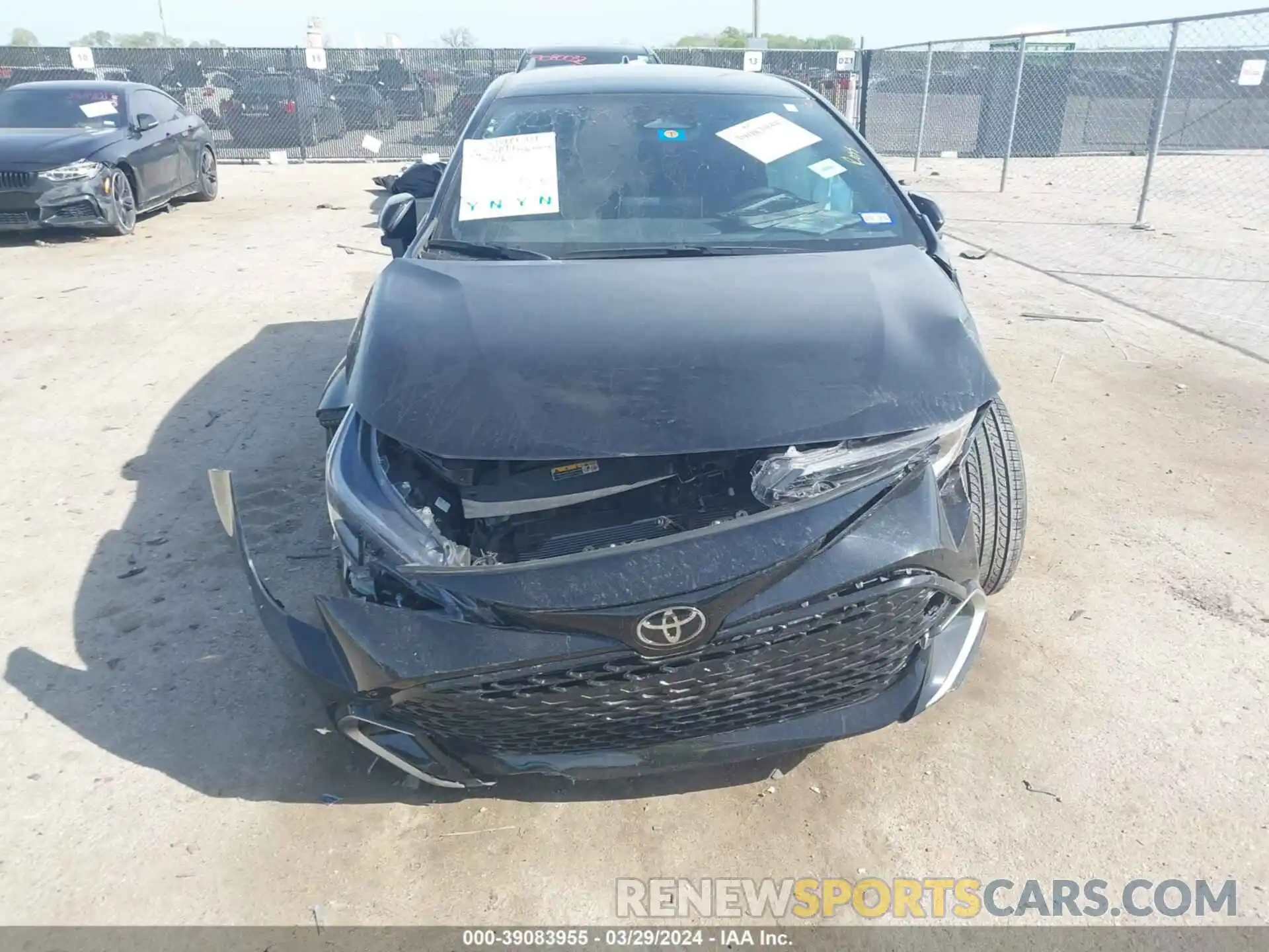 12 Photograph of a damaged car JTNC4MBE1P3200259 TOYOTA COROLLA 2023