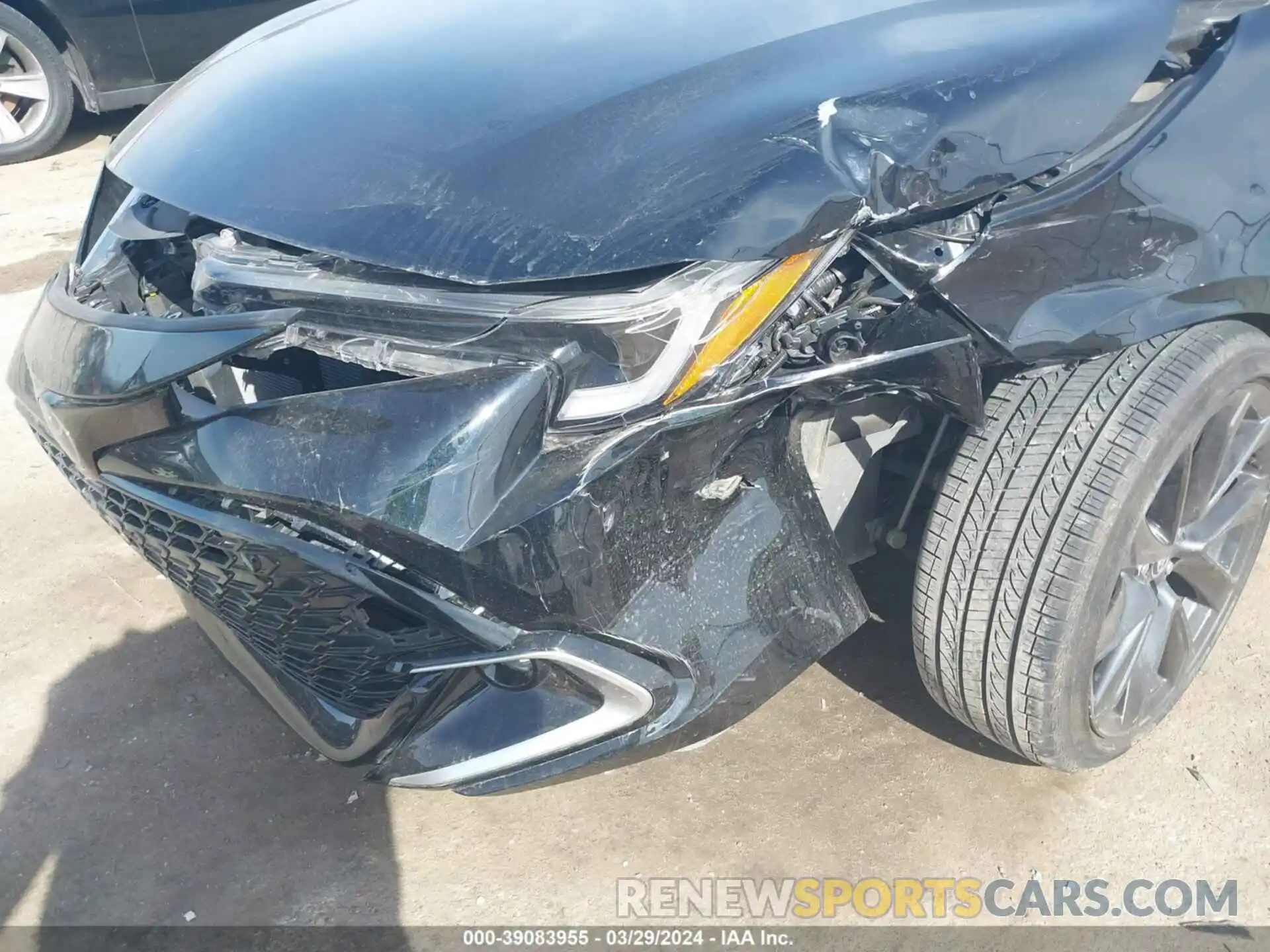 6 Photograph of a damaged car JTNC4MBE1P3200259 TOYOTA COROLLA 2023