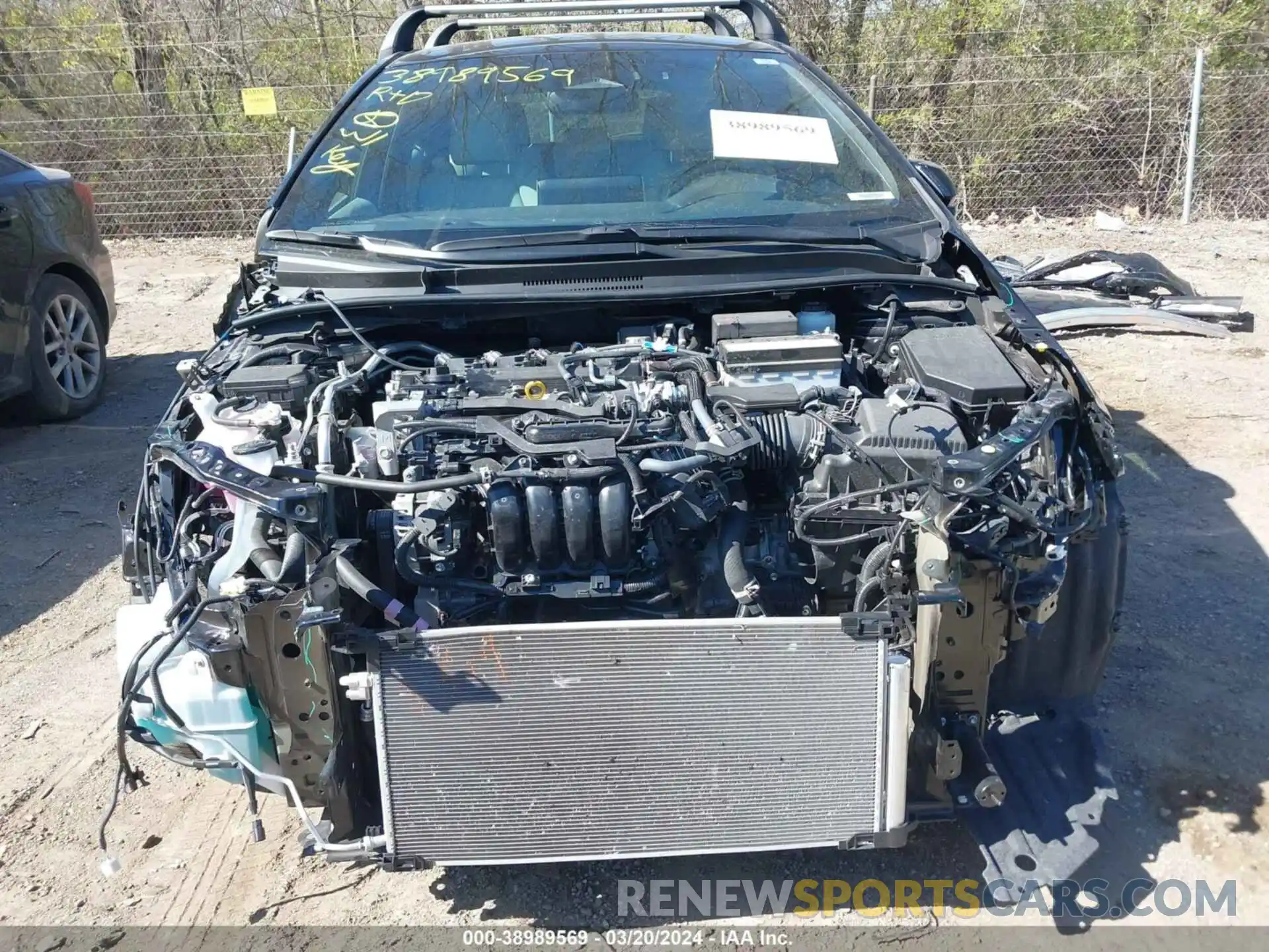 13 Photograph of a damaged car JTNC4MBE1P3202139 TOYOTA COROLLA 2023