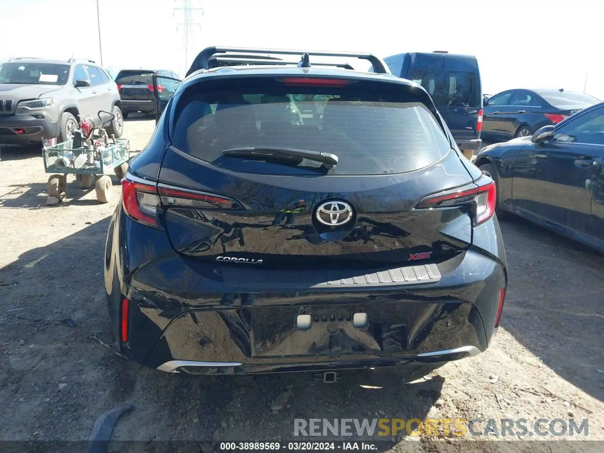 17 Photograph of a damaged car JTNC4MBE1P3202139 TOYOTA COROLLA 2023