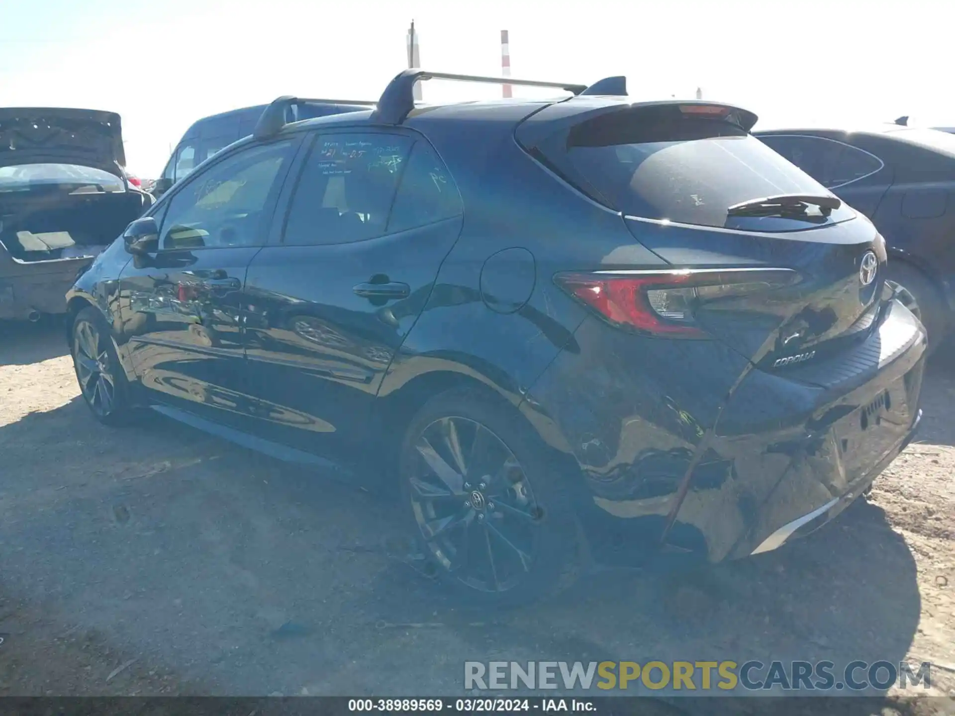 3 Photograph of a damaged car JTNC4MBE1P3202139 TOYOTA COROLLA 2023