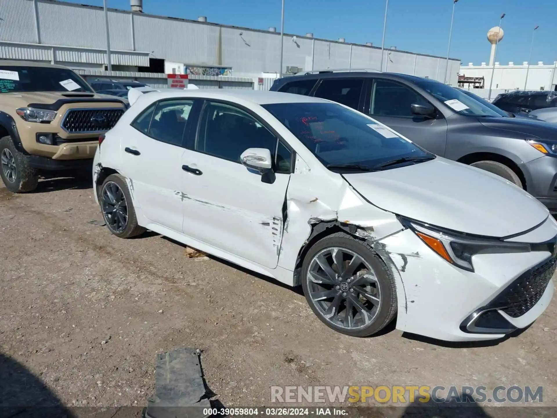 1 Photograph of a damaged car JTNC4MBE8P3208522 TOYOTA COROLLA 2023