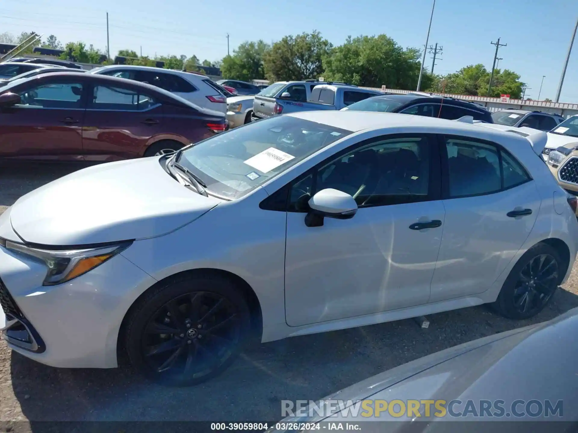 14 Photograph of a damaged car JTNC4MBE8P3208522 TOYOTA COROLLA 2023