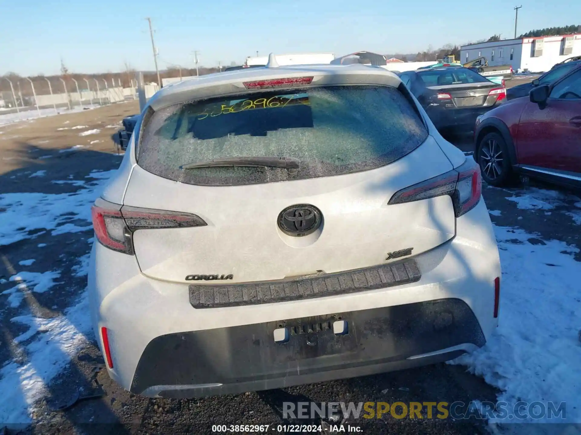 16 Photograph of a damaged car JTNC4MBEXP3198155 TOYOTA COROLLA 2023