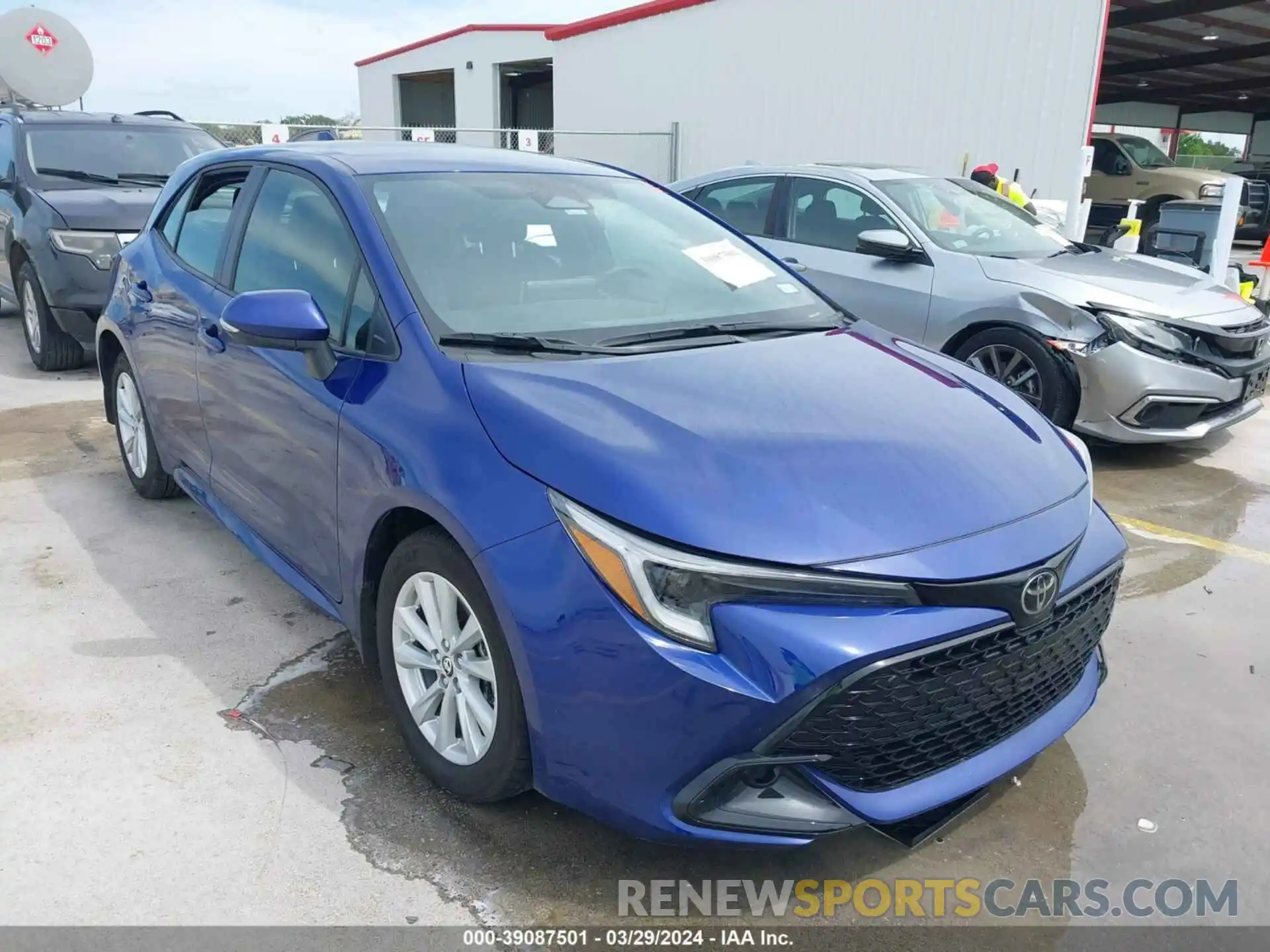 1 Photograph of a damaged car JTND4MBE1P3213503 TOYOTA COROLLA 2023