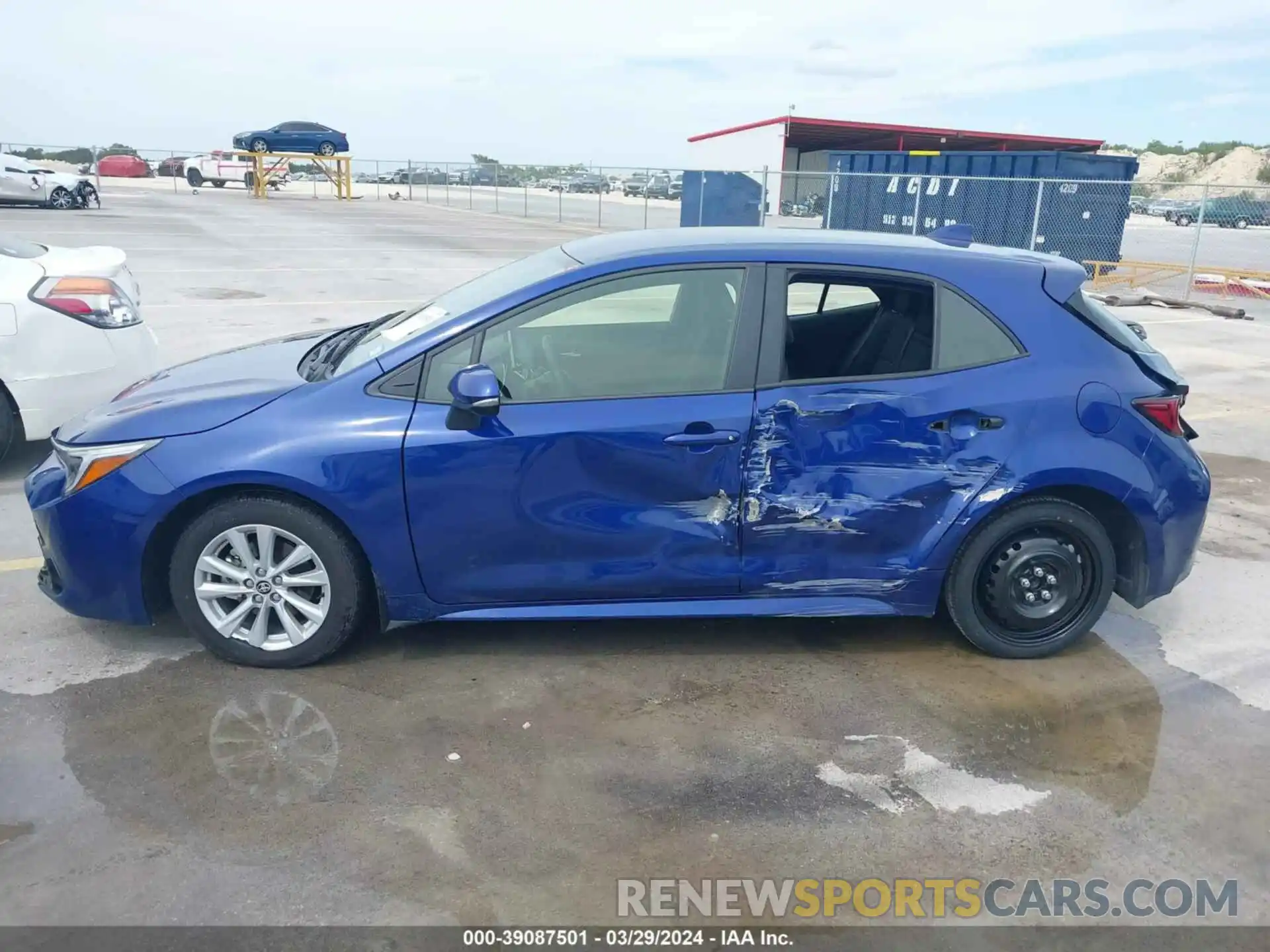 14 Photograph of a damaged car JTND4MBE1P3213503 TOYOTA COROLLA 2023