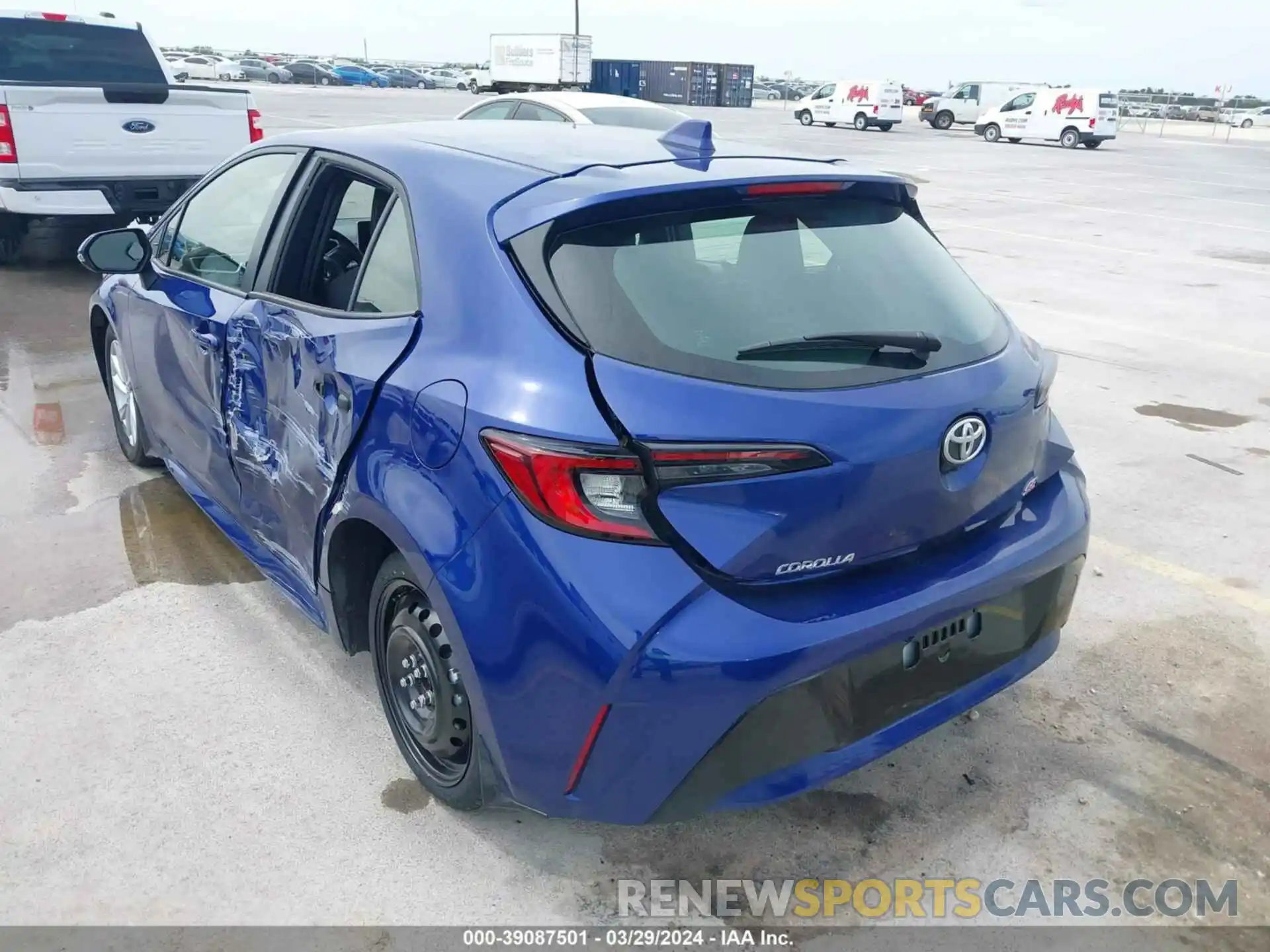 3 Photograph of a damaged car JTND4MBE1P3213503 TOYOTA COROLLA 2023