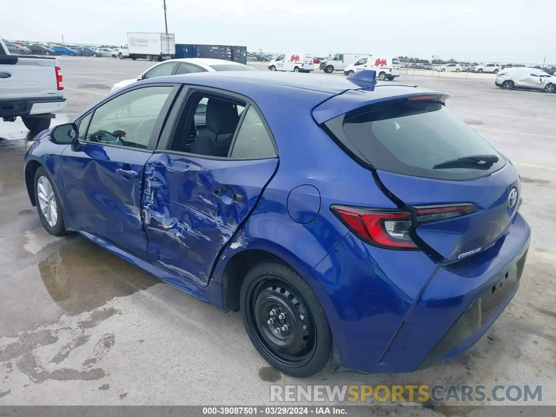 6 Photograph of a damaged car JTND4MBE1P3213503 TOYOTA COROLLA 2023