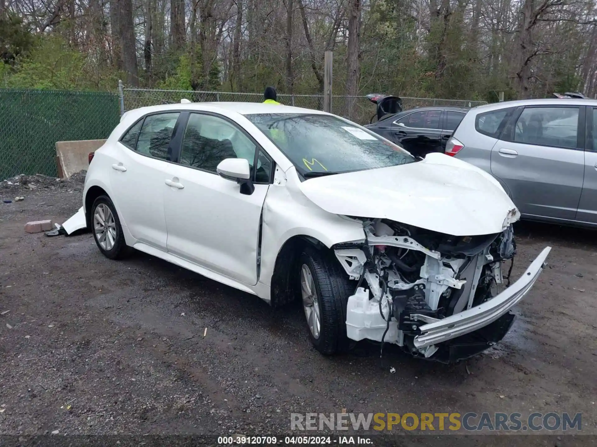 1 Photograph of a damaged car JTND4MBE4P3209168 TOYOTA COROLLA 2023