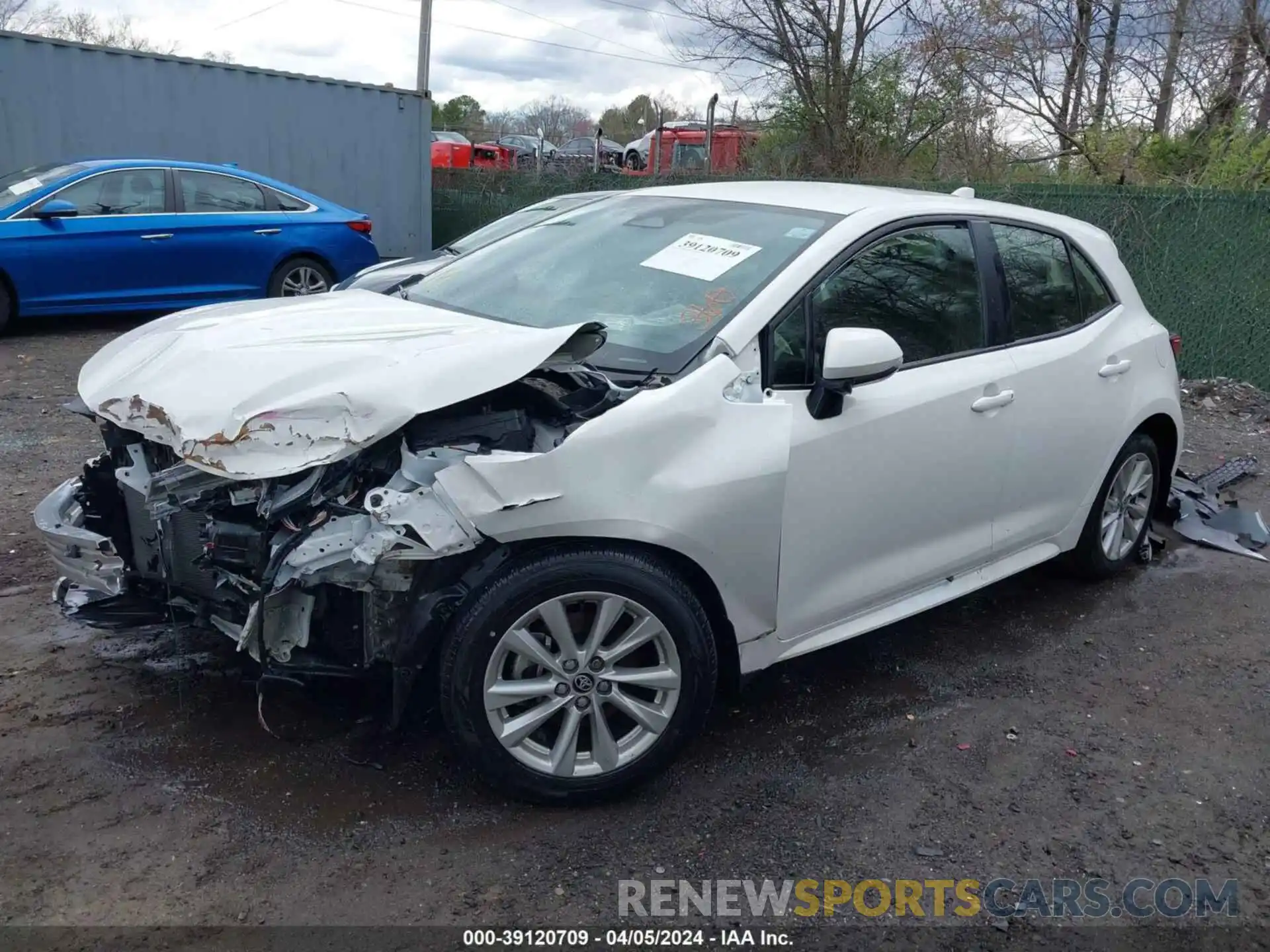 2 Photograph of a damaged car JTND4MBE4P3209168 TOYOTA COROLLA 2023