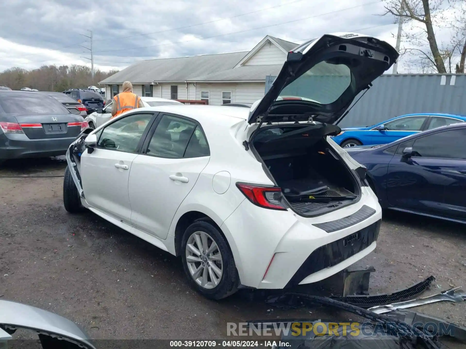 3 Photograph of a damaged car JTND4MBE4P3209168 TOYOTA COROLLA 2023