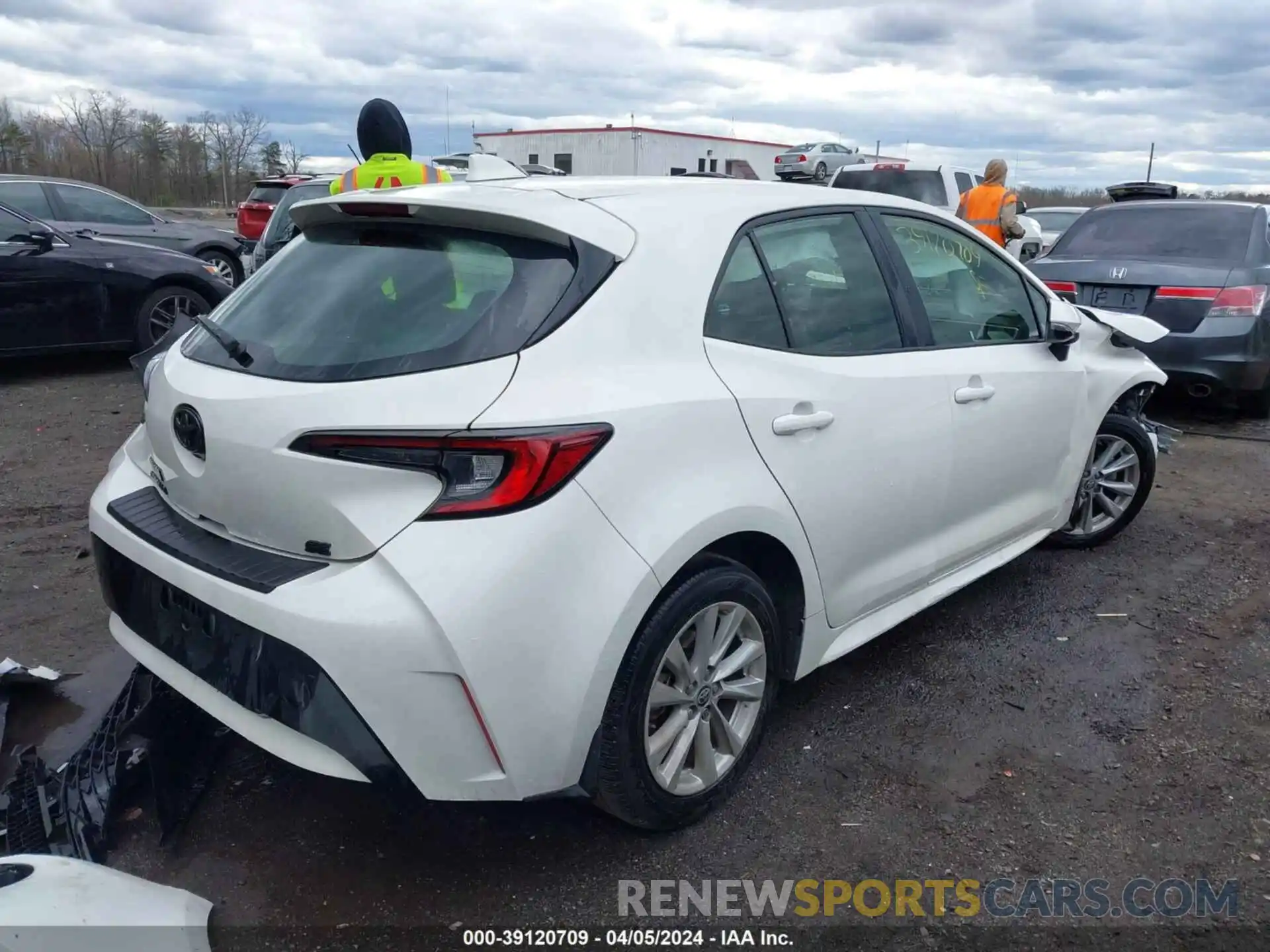 4 Photograph of a damaged car JTND4MBE4P3209168 TOYOTA COROLLA 2023